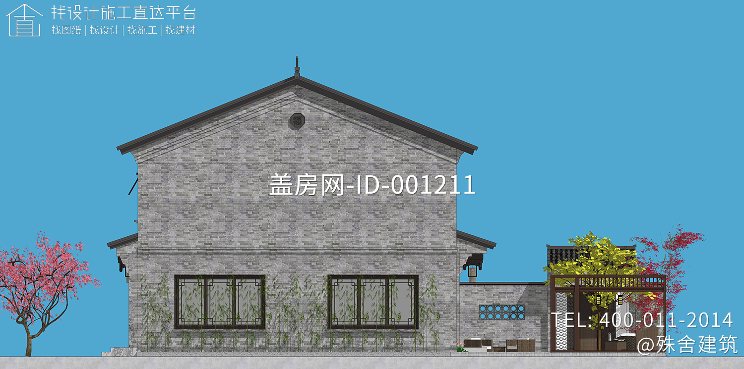 北京平谷闫家新中式别墅