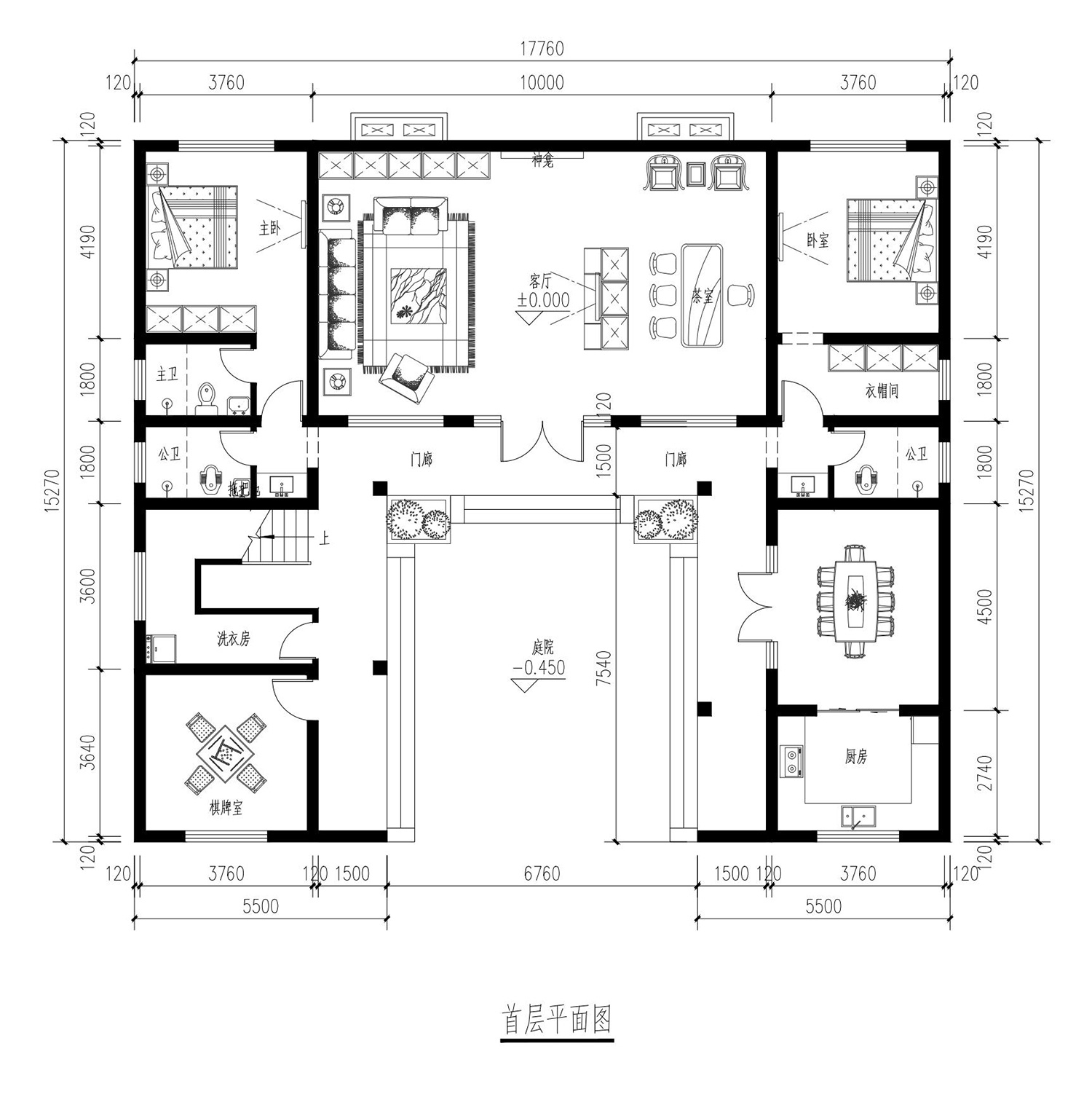 四川泸州黎家二层中式自建别墅