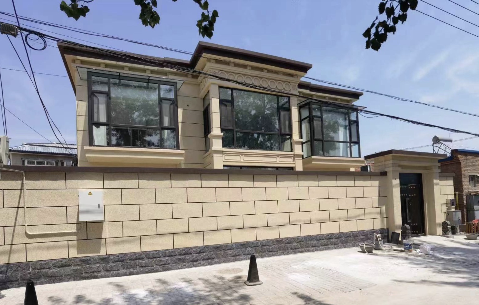 北京昌平二层新中式别墅