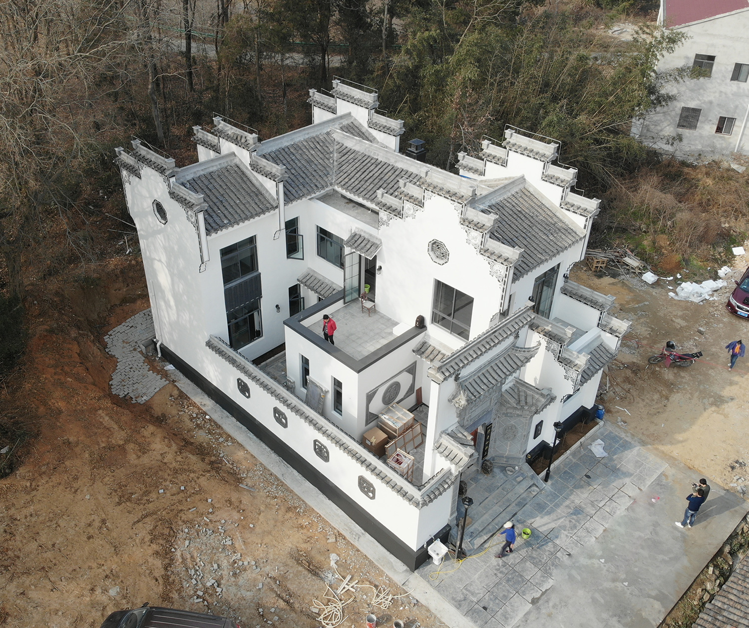 湖北黄冈吴家徽派宅院