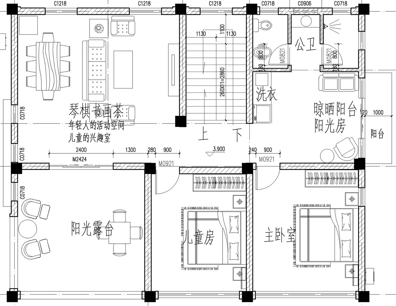 江苏南通二层现代别墅
