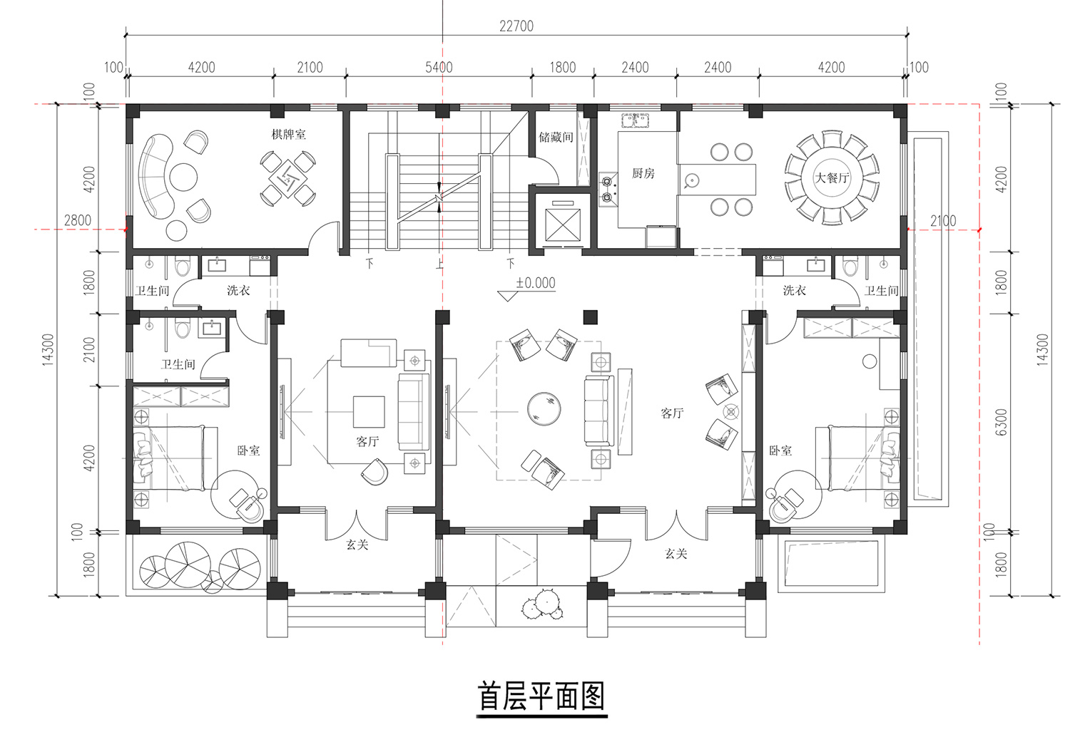 天津蓟县吴家二层新中式自建别墅