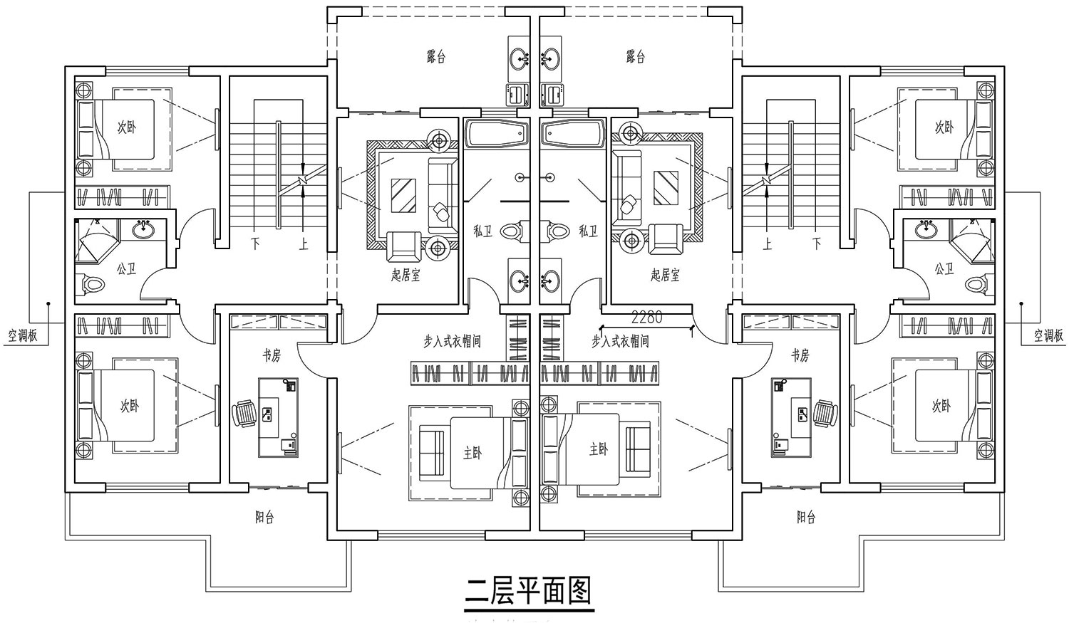 湖南衡阳王家新中式双拼别墅