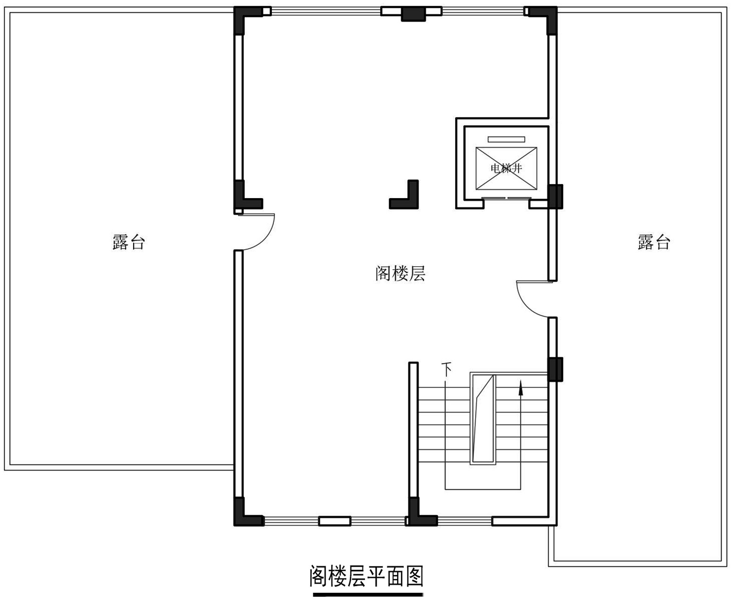 广东高州刘家欧式别墅图纸