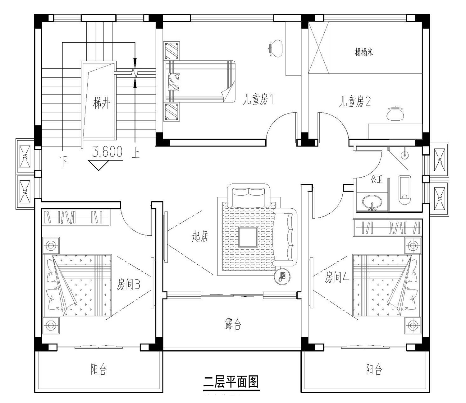 广西南宁曾家新中式别墅图纸