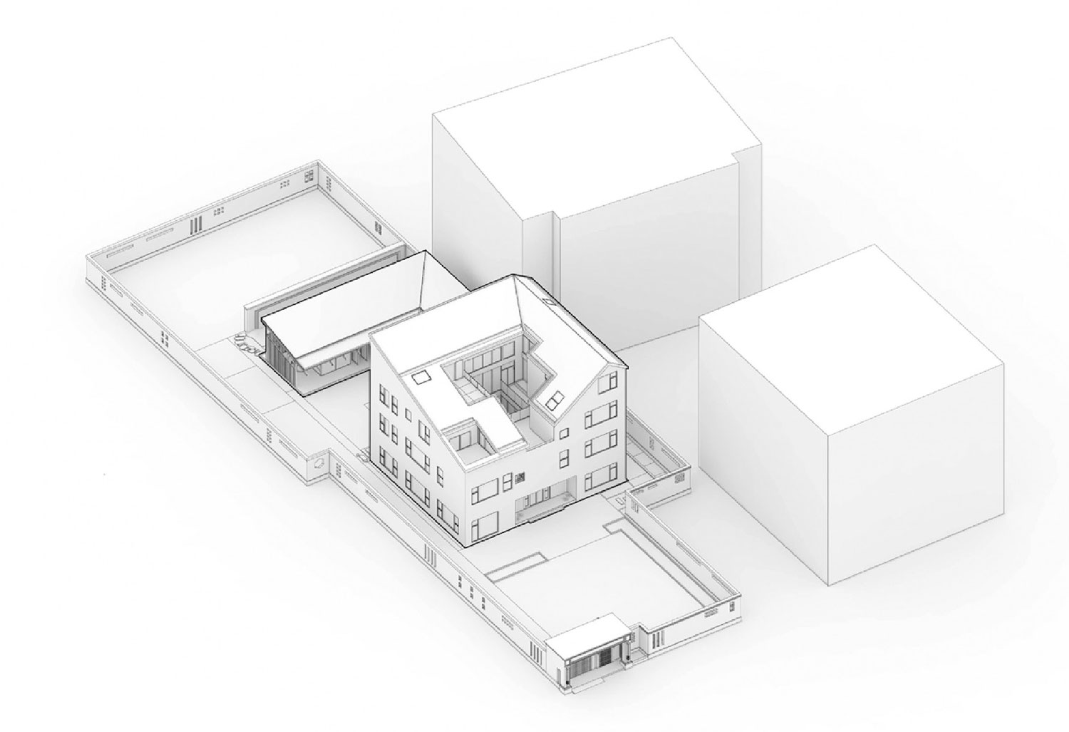 福建庄家四层现代别墅