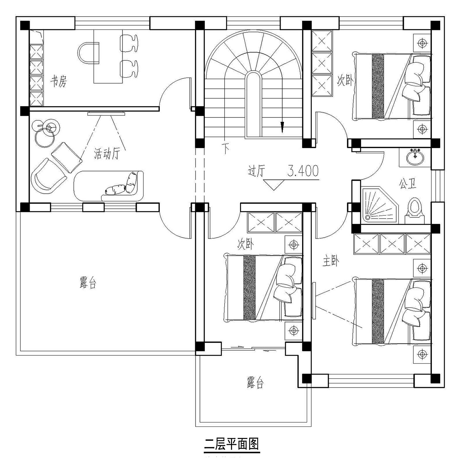 河北保定李家欧式别墅