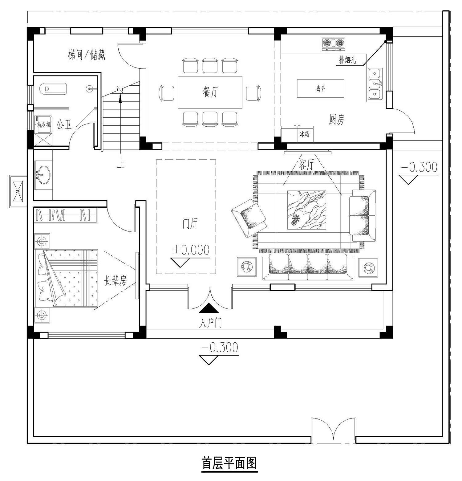 广西南宁曾家新中式别墅图纸