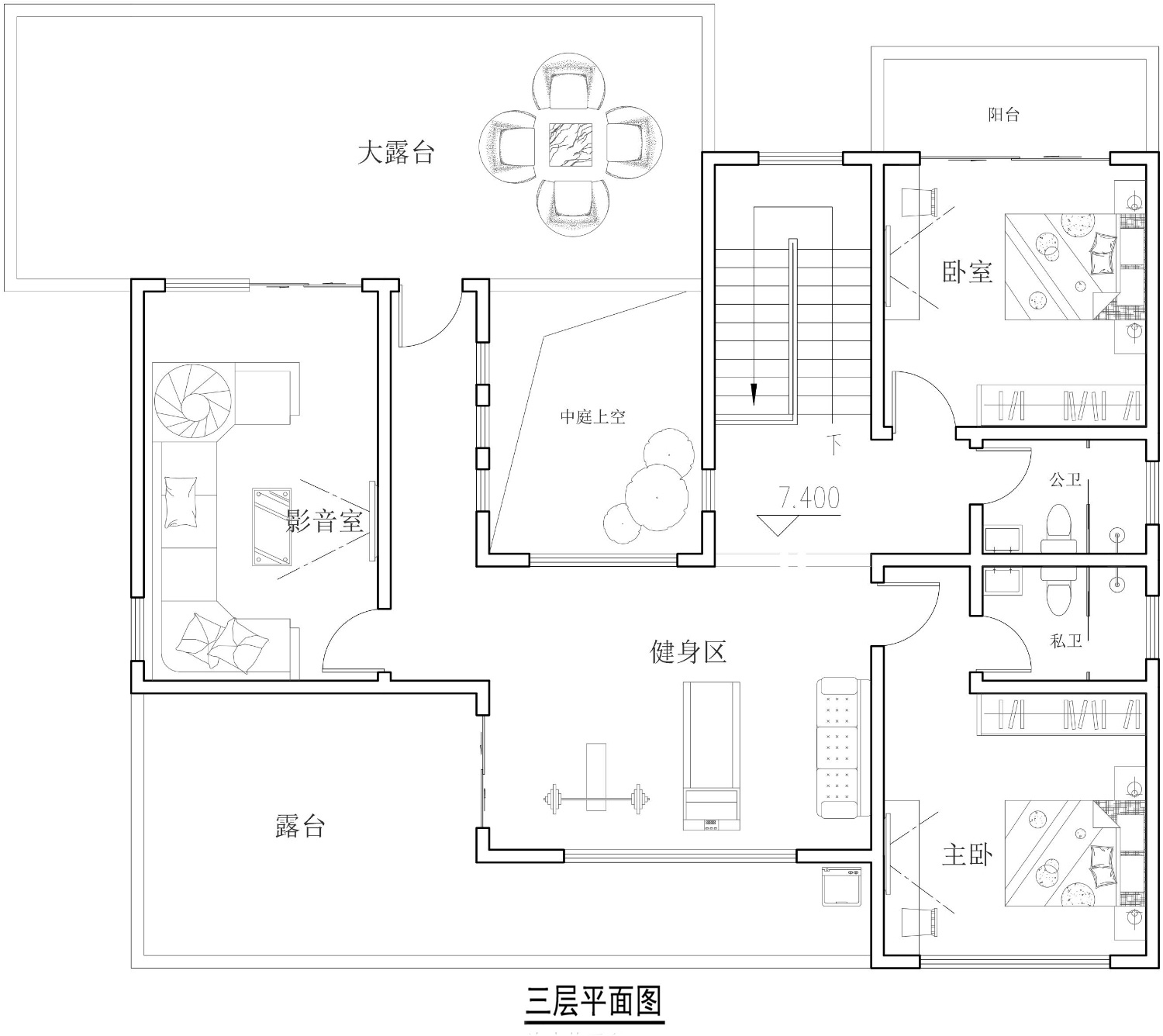 广东清远谭家现代别墅
