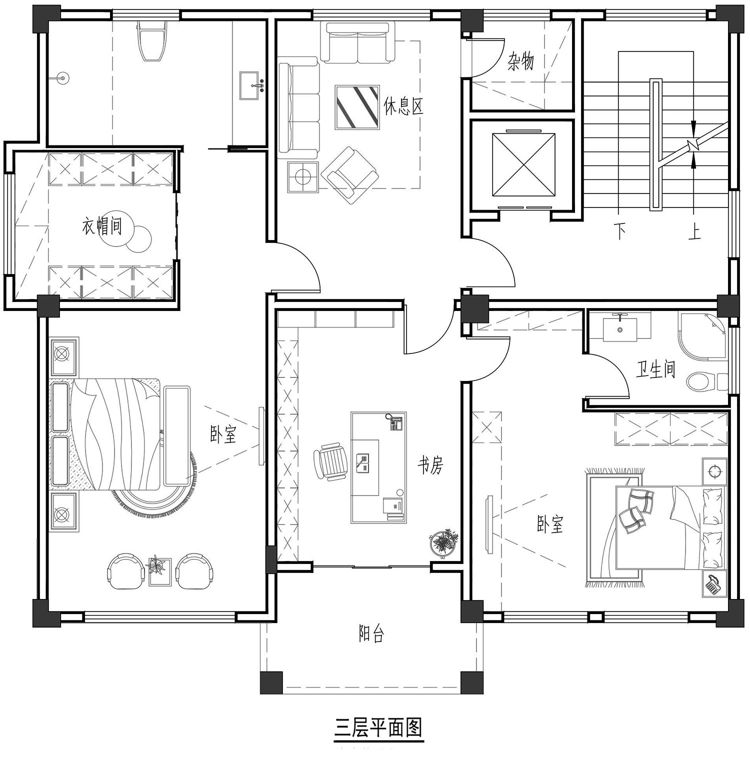 福建漳州陈家新中式别墅