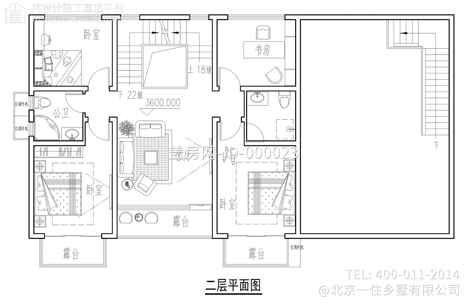 乐平张家新中式农村别墅图纸