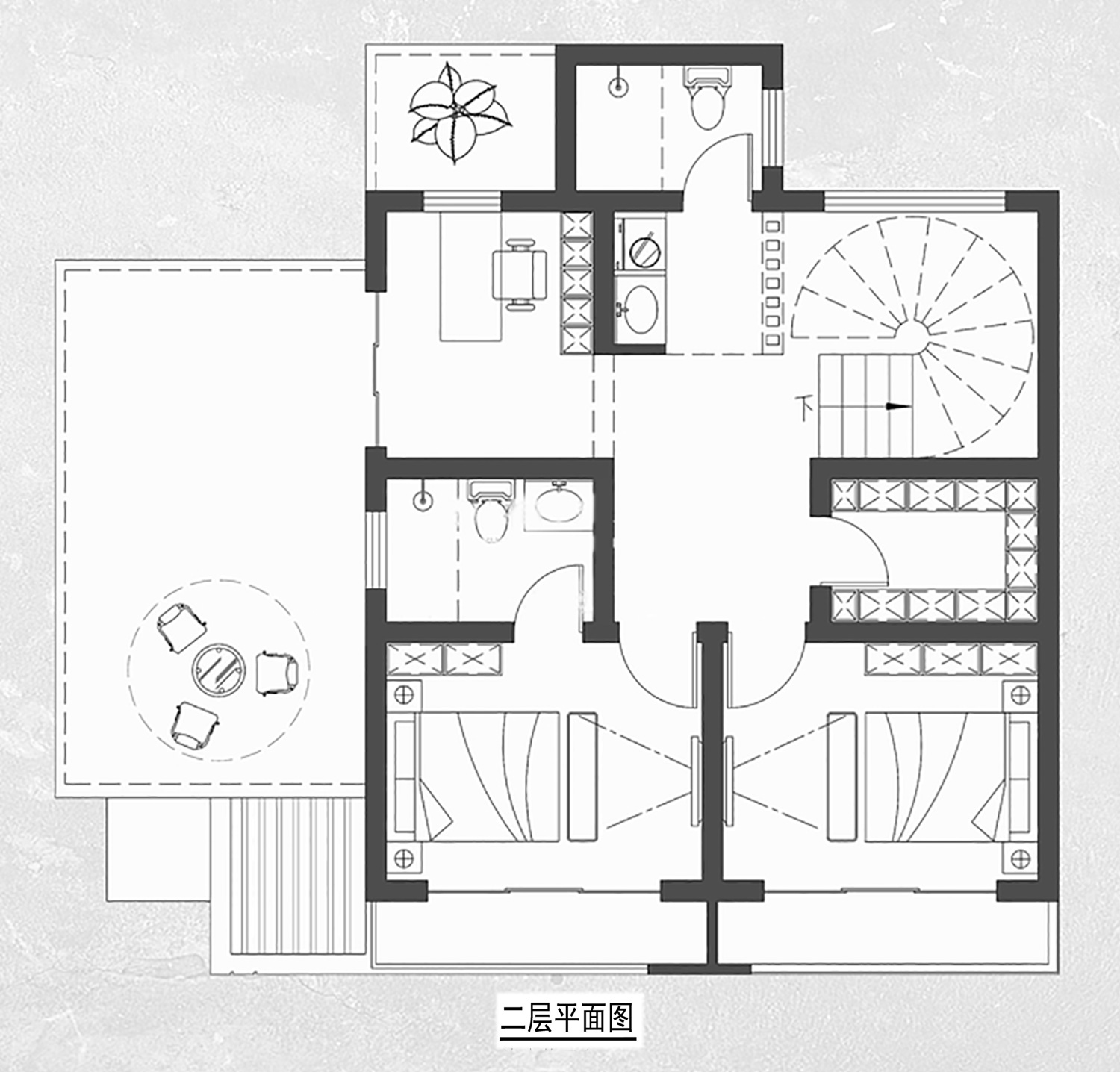 上海闵行徐家现代别墅图纸