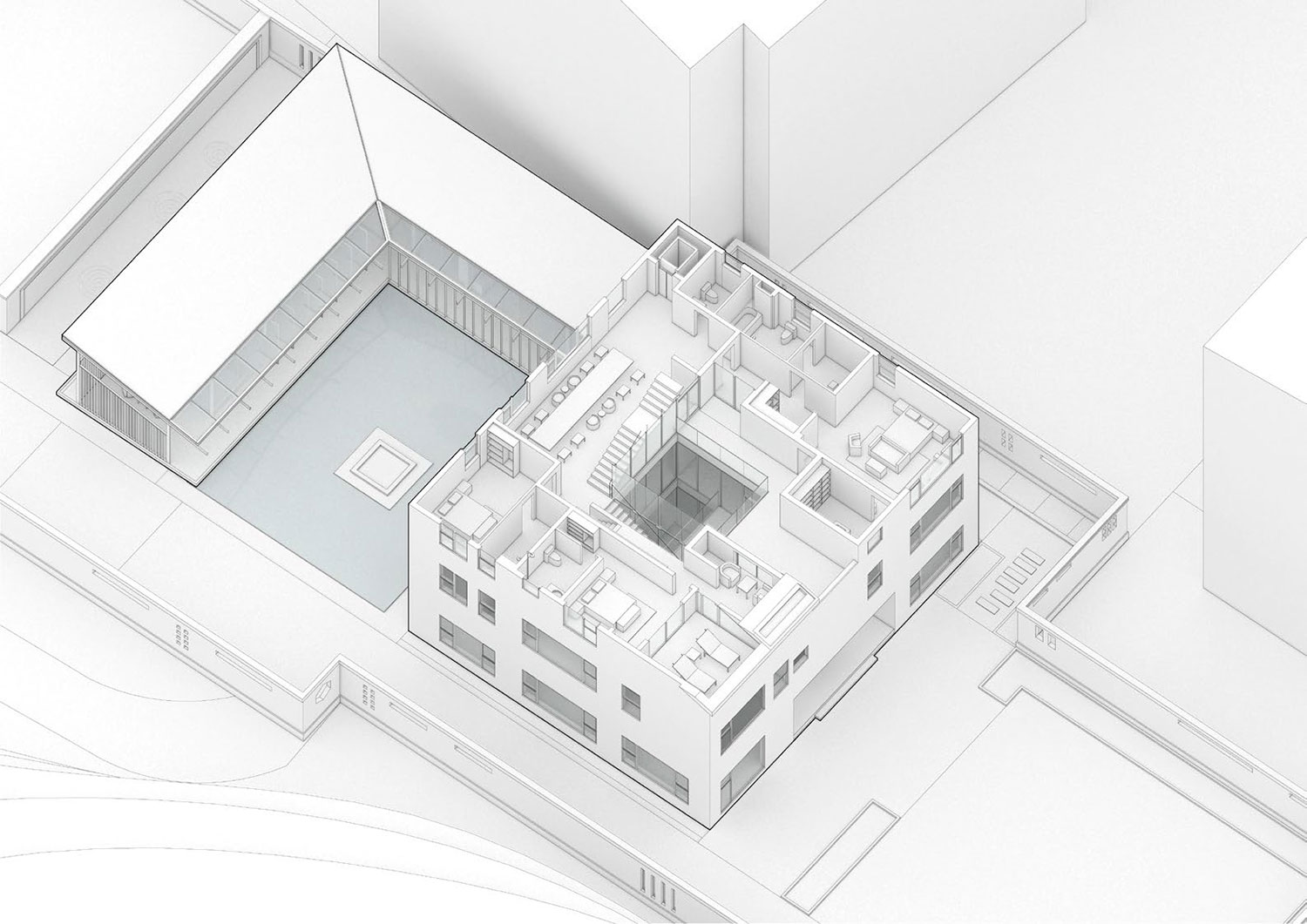 福建庄家四层现代别墅