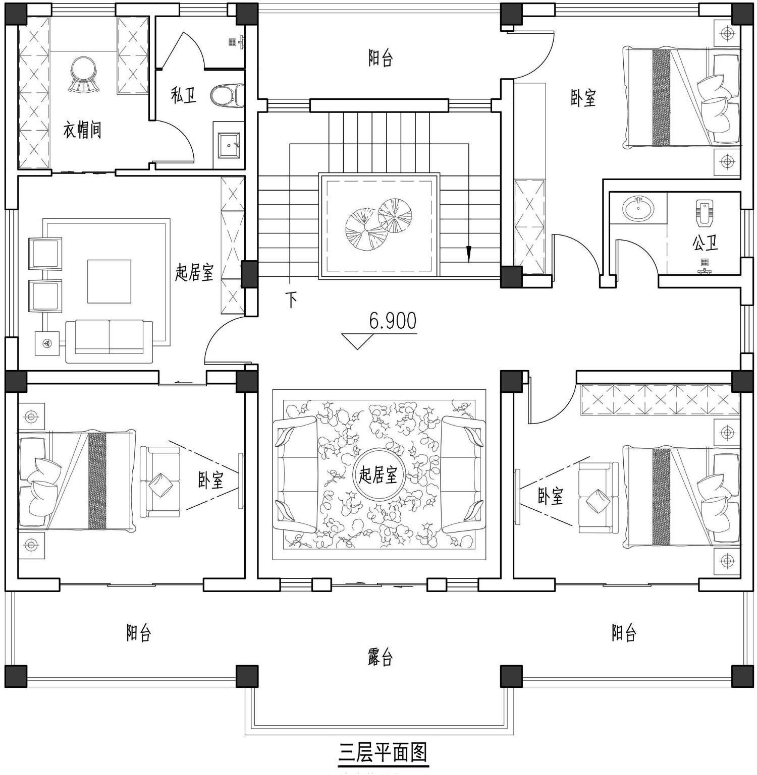 湖北黄石潘家新中式别墅
