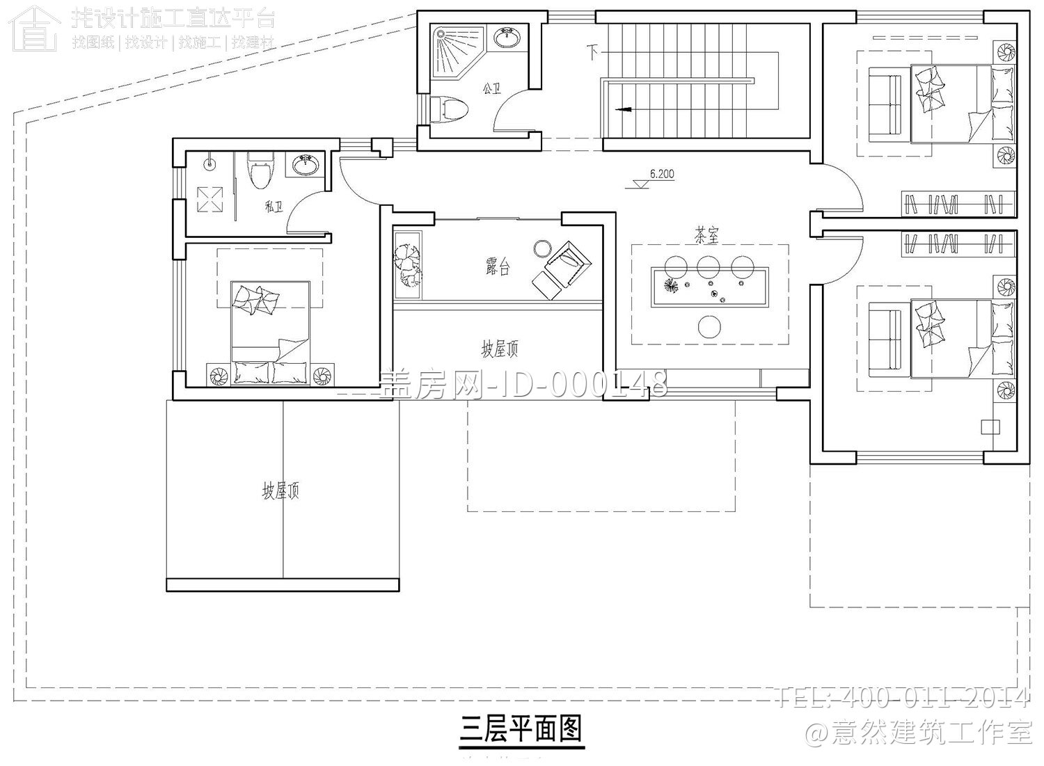 吉安曾家新中式农村别墅图纸