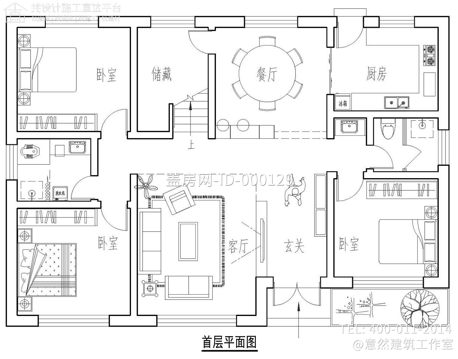 北京顺义北小营镇张家欧式别墅