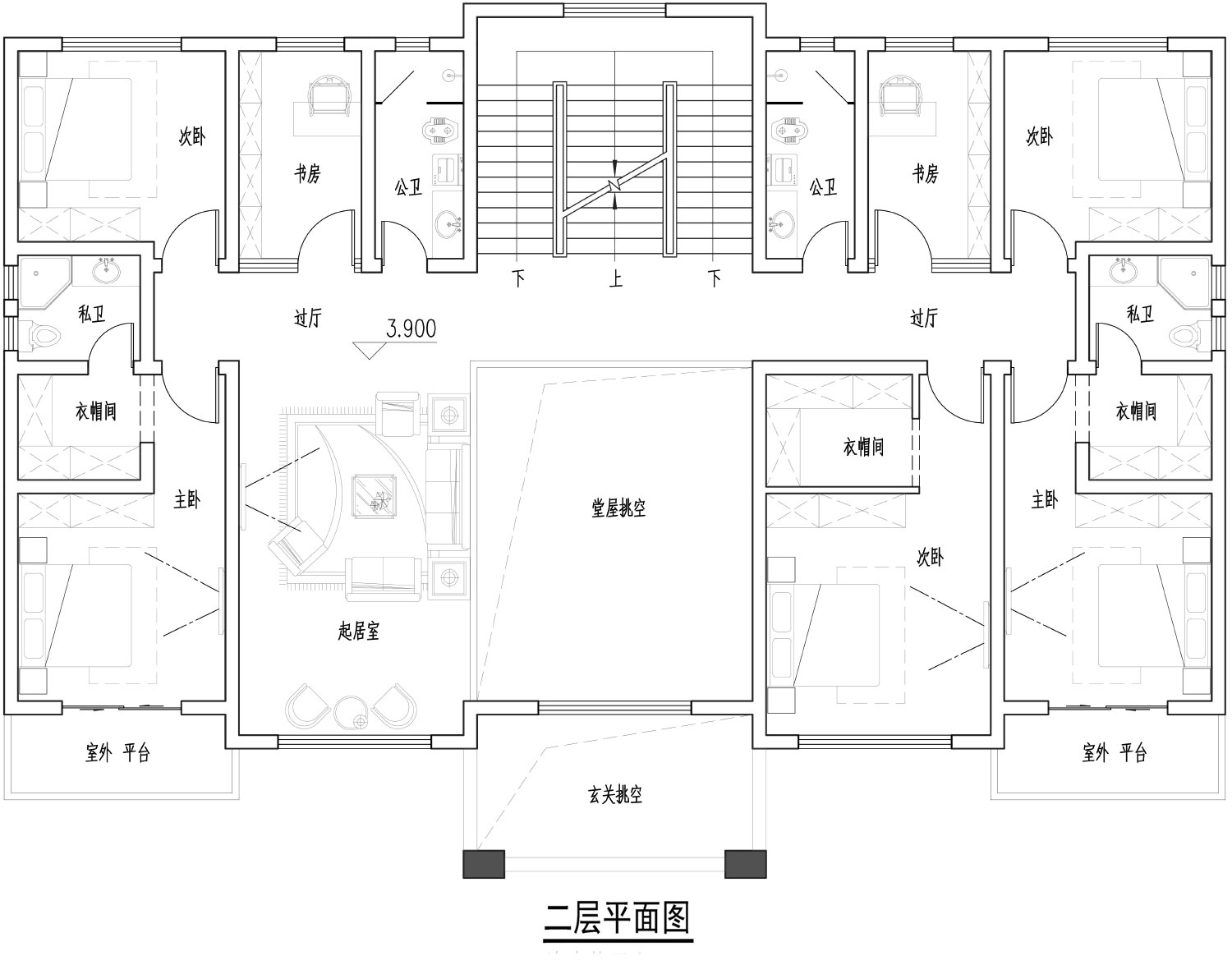 湖南衡阳吕家新中式别墅