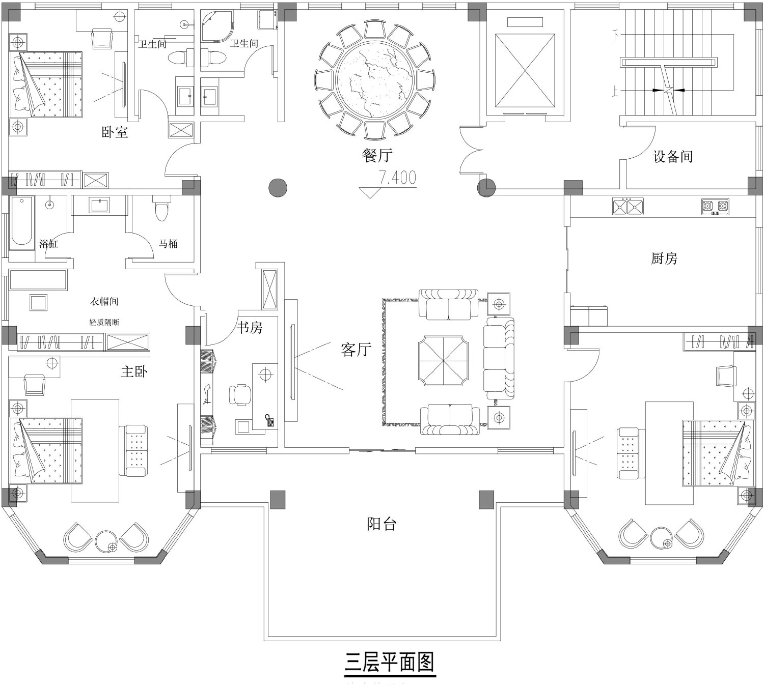 广东潮州陈家欧式别墅