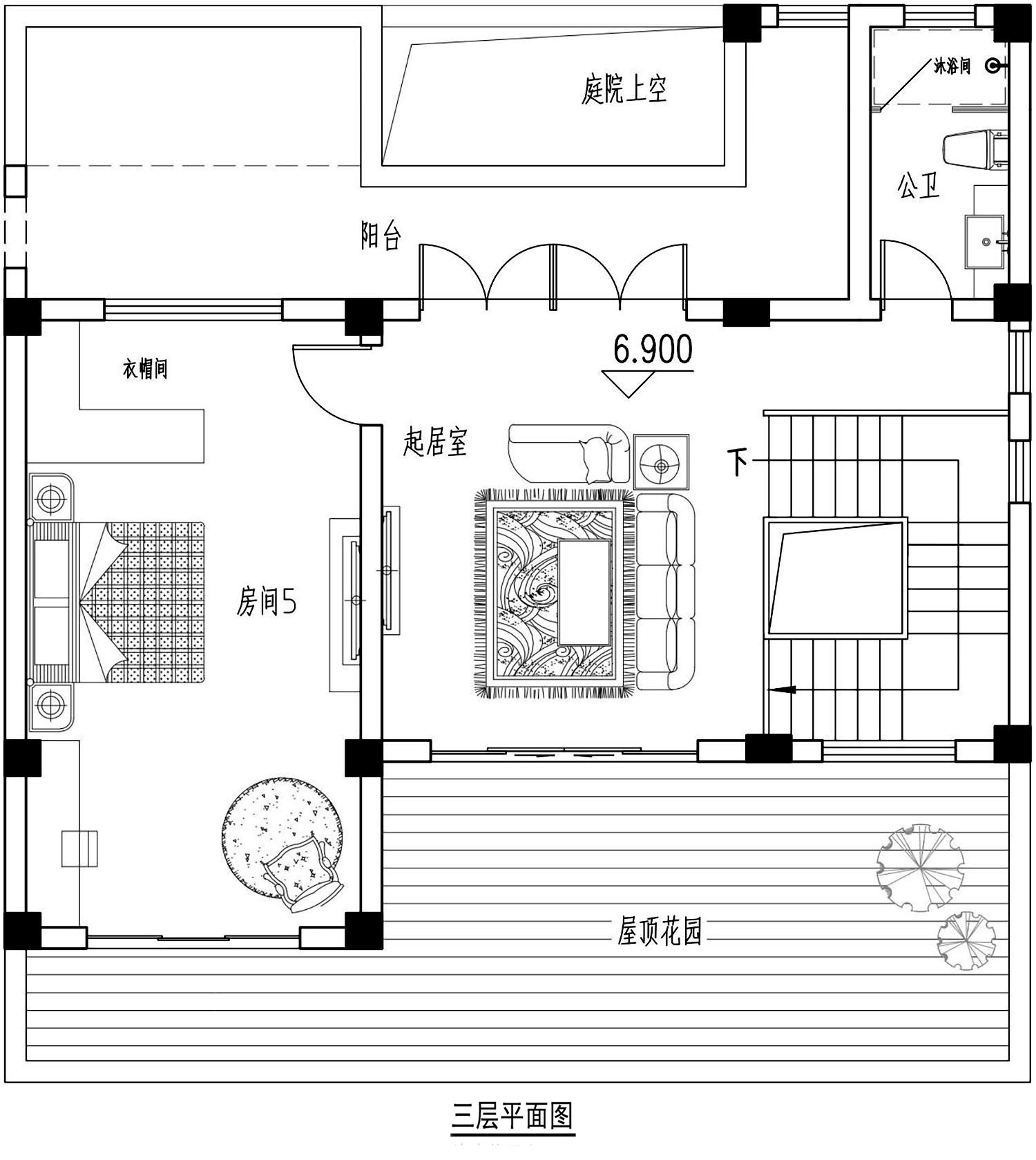 福建龙岩蒋家中式别墅