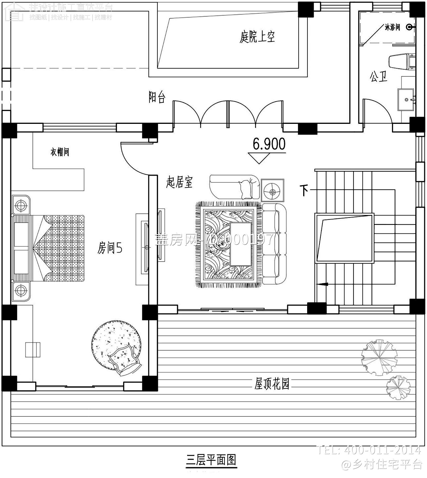 福建龙岩蒋家中式别墅