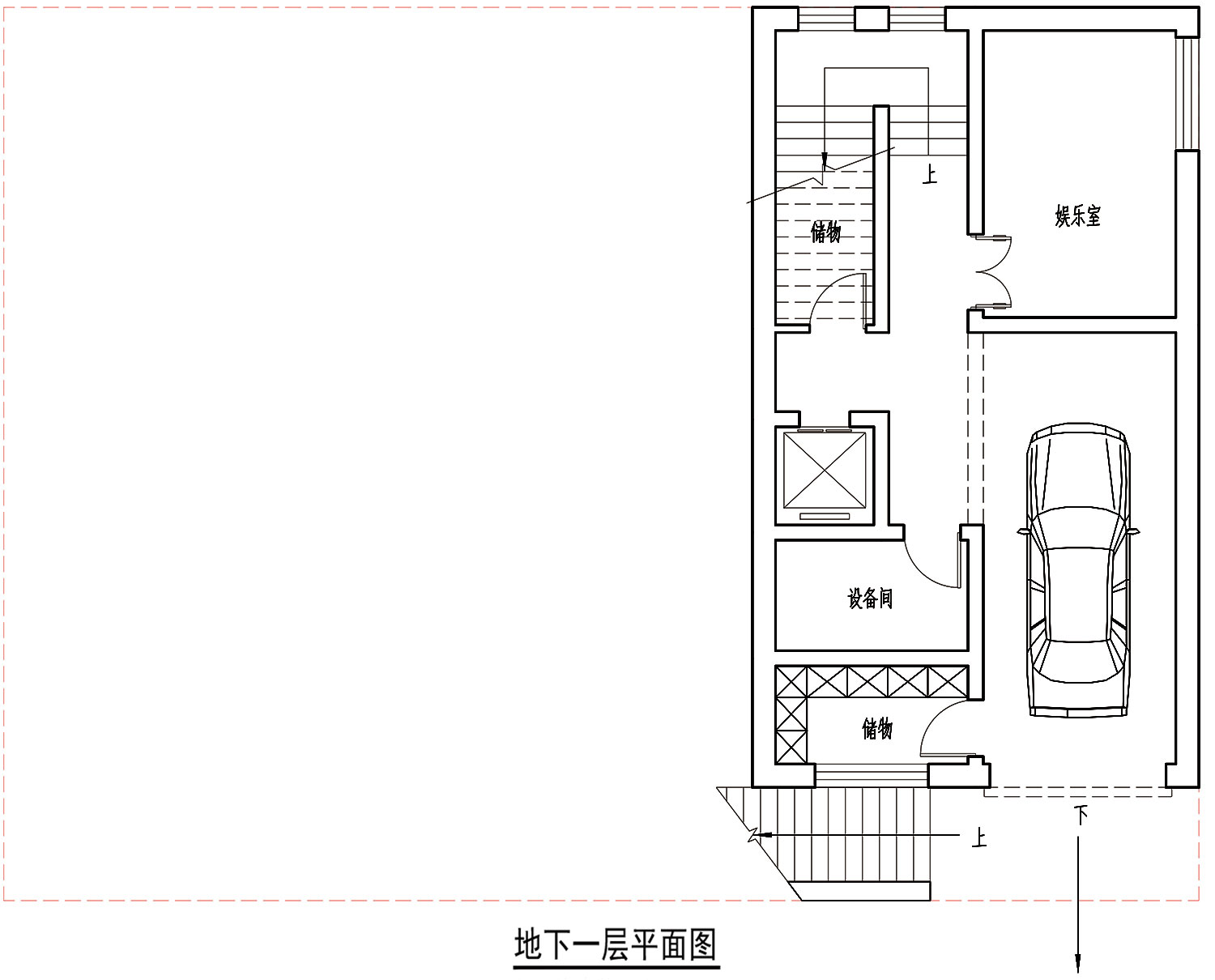 北京昌平王家现代别墅图纸