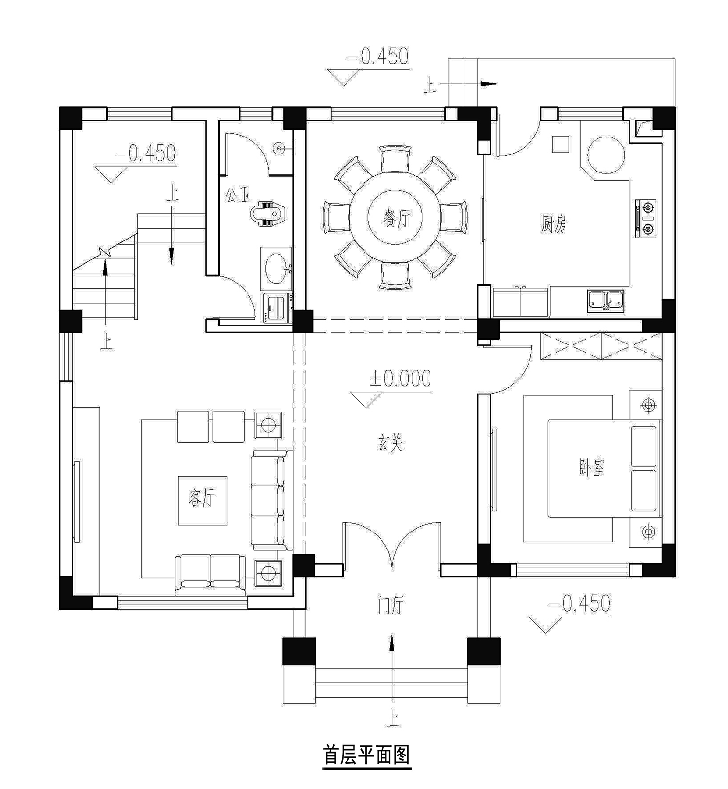 湖南娄底曹家别墅图纸
