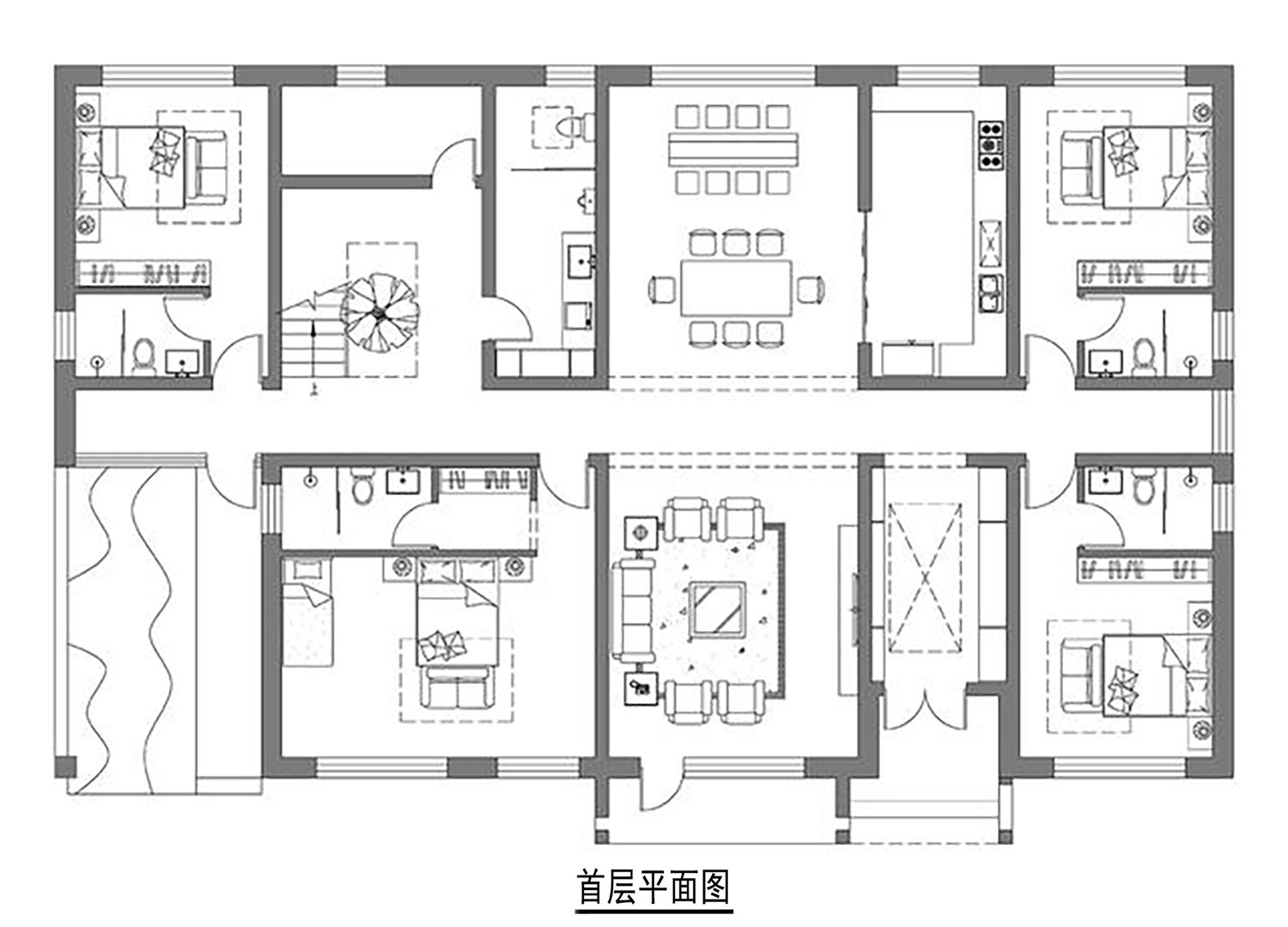 北京顺义田家营村王家现代别墅
