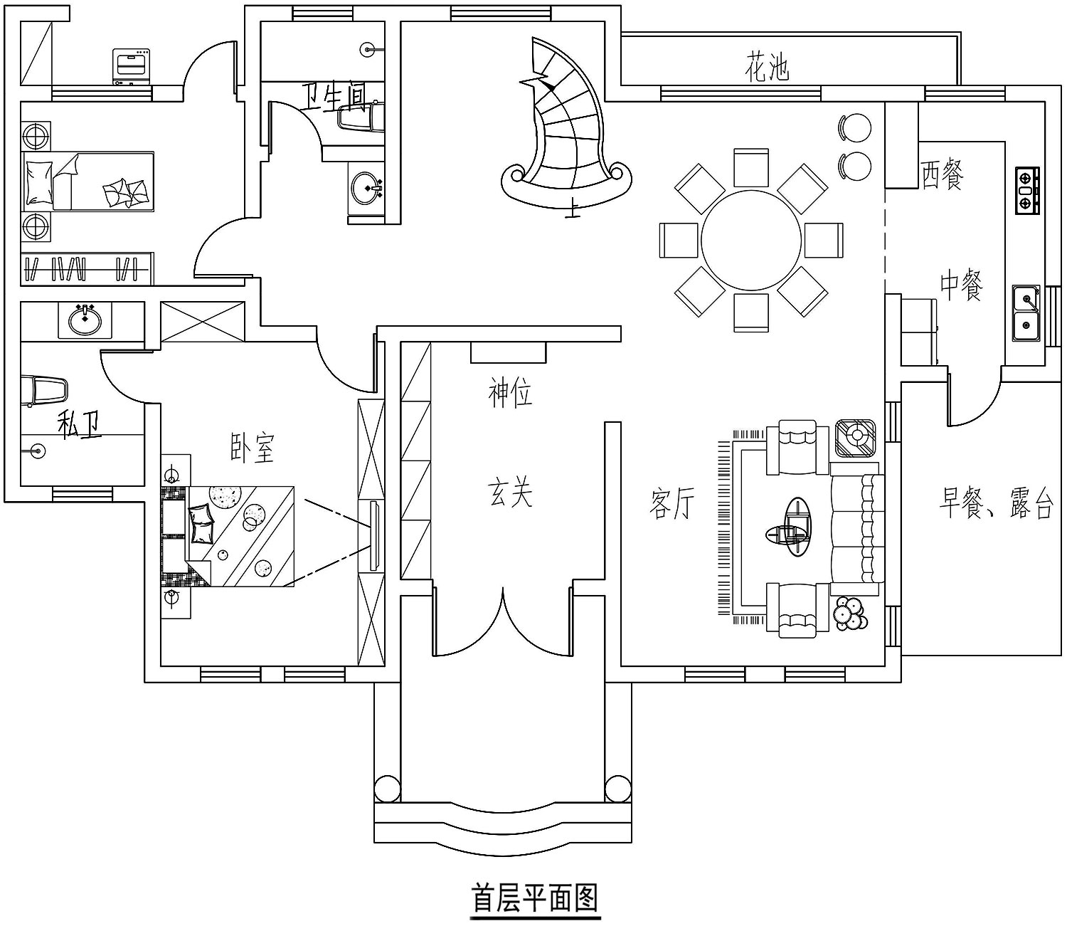 江苏扬州成家法式农村别墅