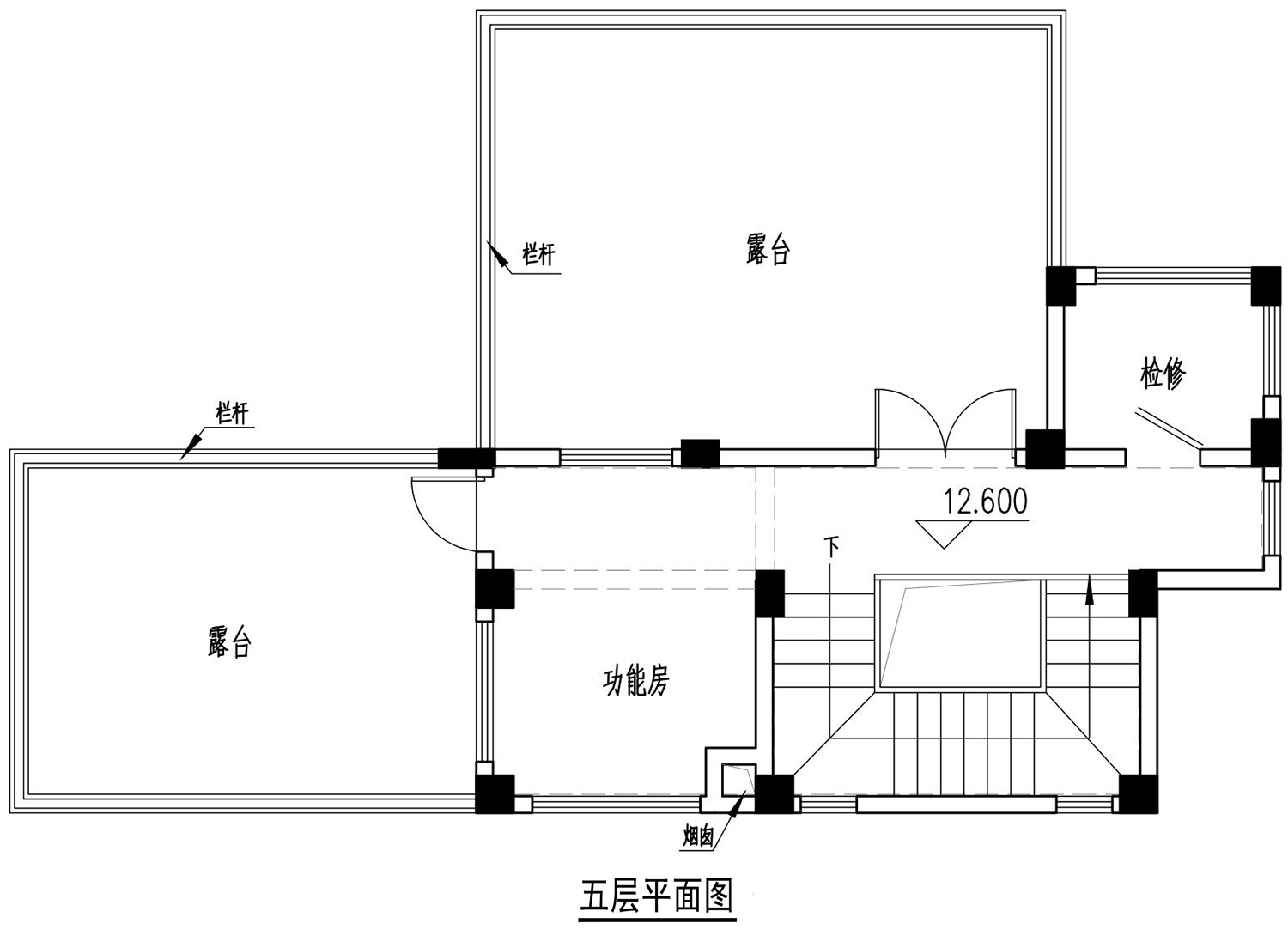 福建厦门叶家现代别墅图纸