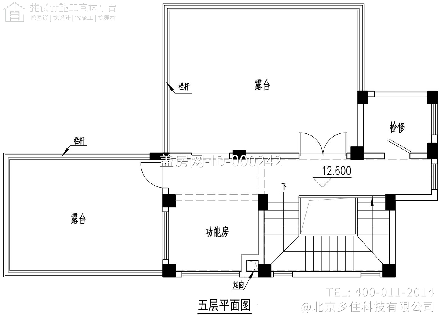 福建厦门叶家现代别墅图纸