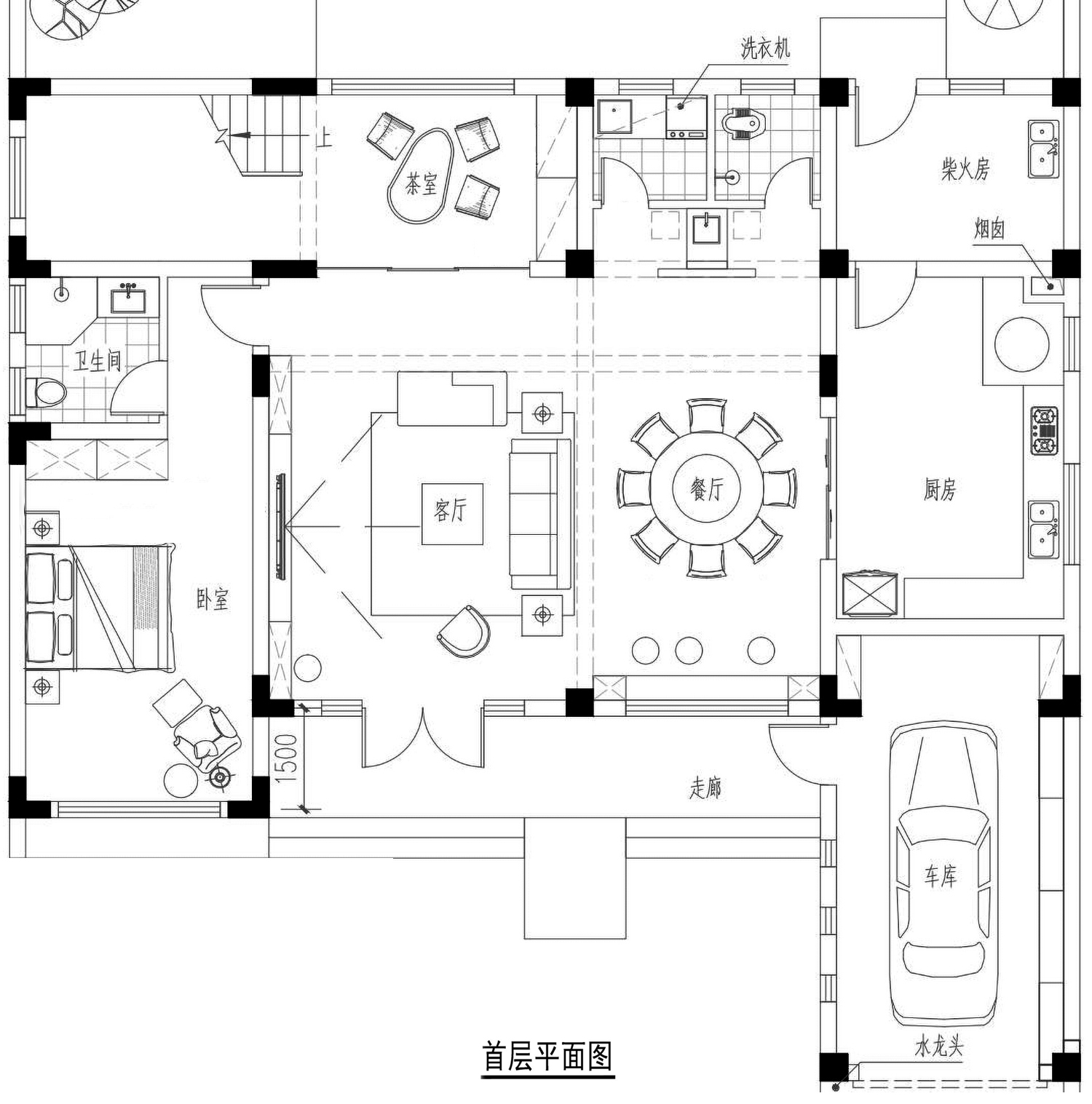 湖南益阳李家新中式别墅