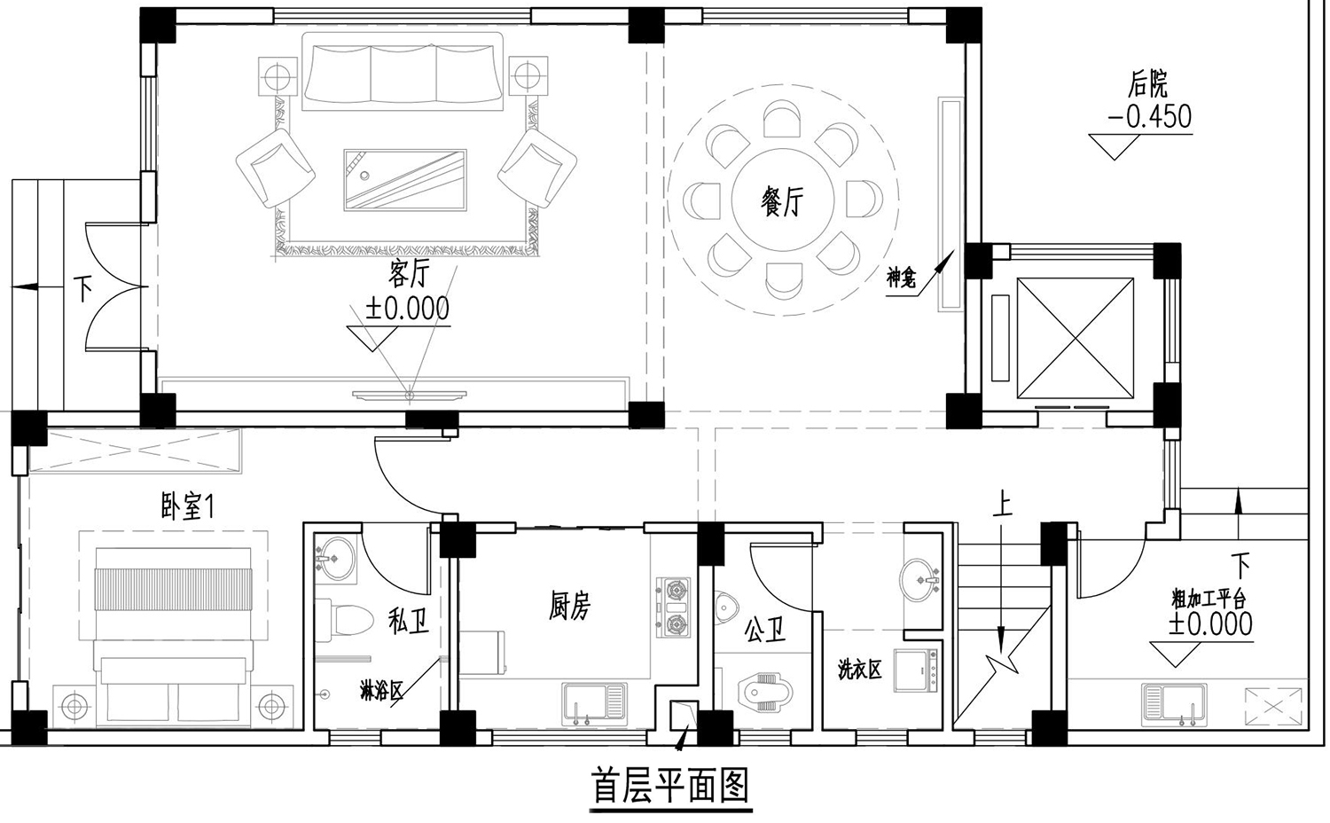 福建厦门叶家现代别墅图纸