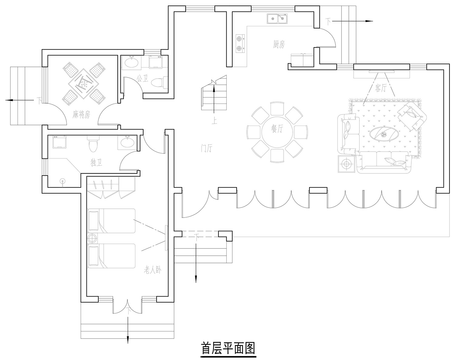 湖北仙桃李家新中式宅院