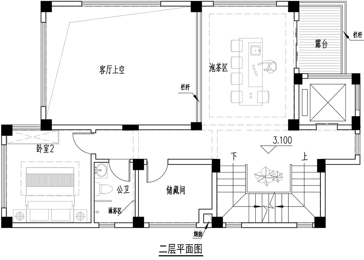 福建厦门叶家现代别墅图纸