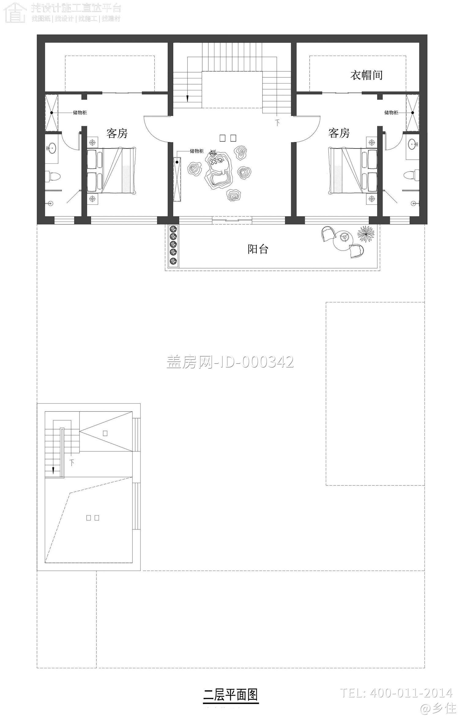 河北保定翟家现代别墅图纸 河北保定翟家现代别墅图纸