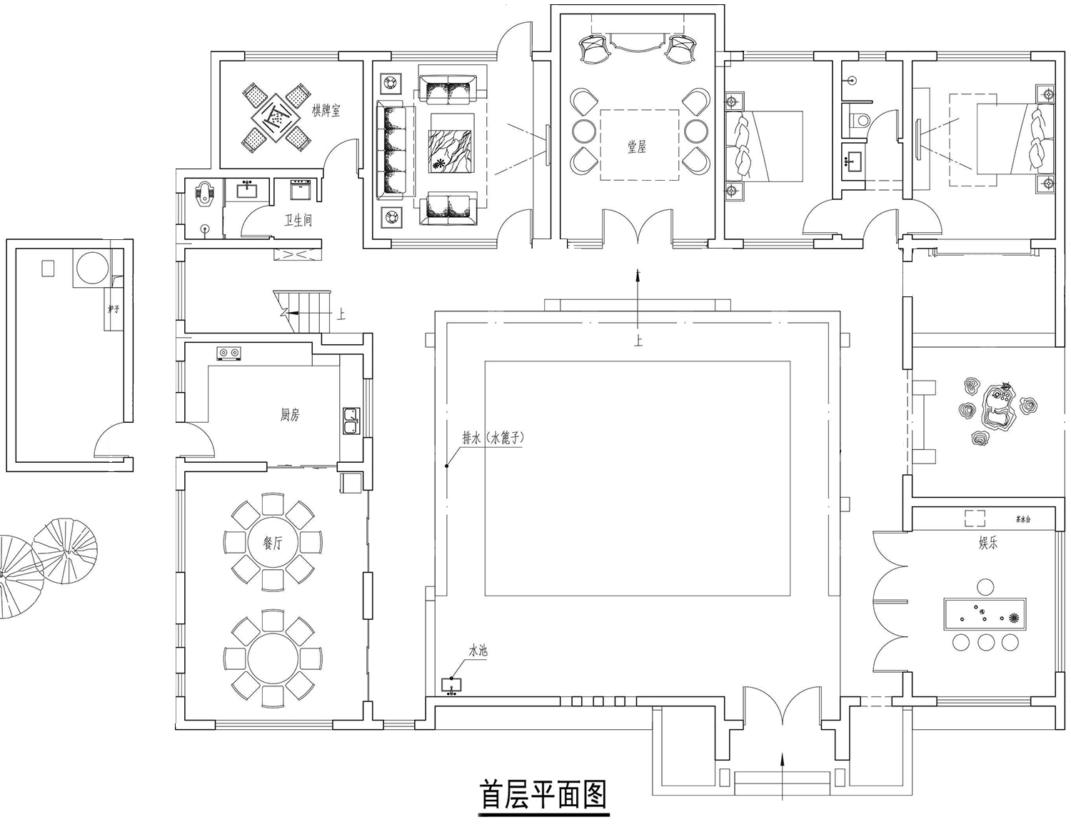 湖南长沙陶家新中式三合院