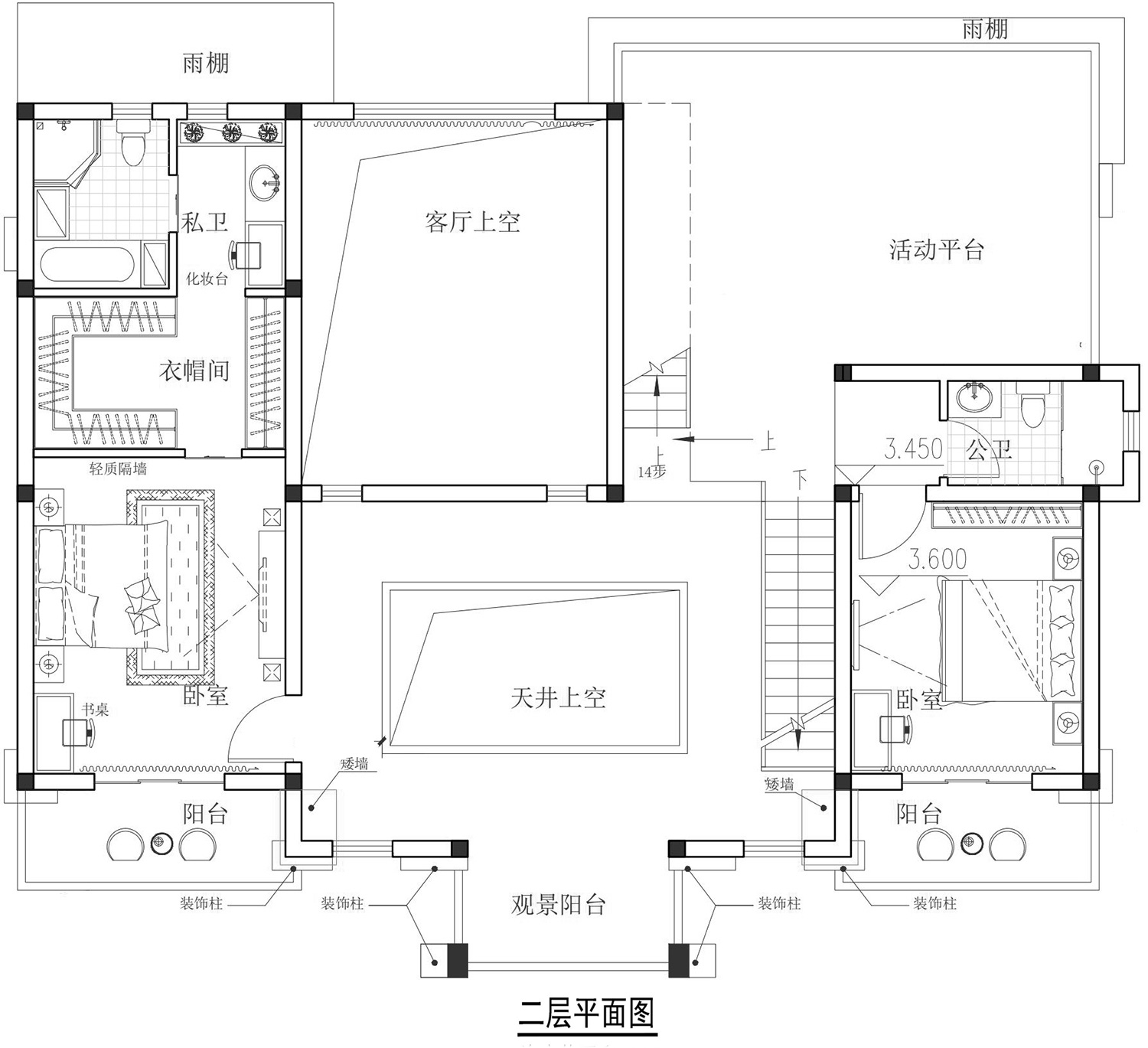 江西九江查家欧式别墅图纸