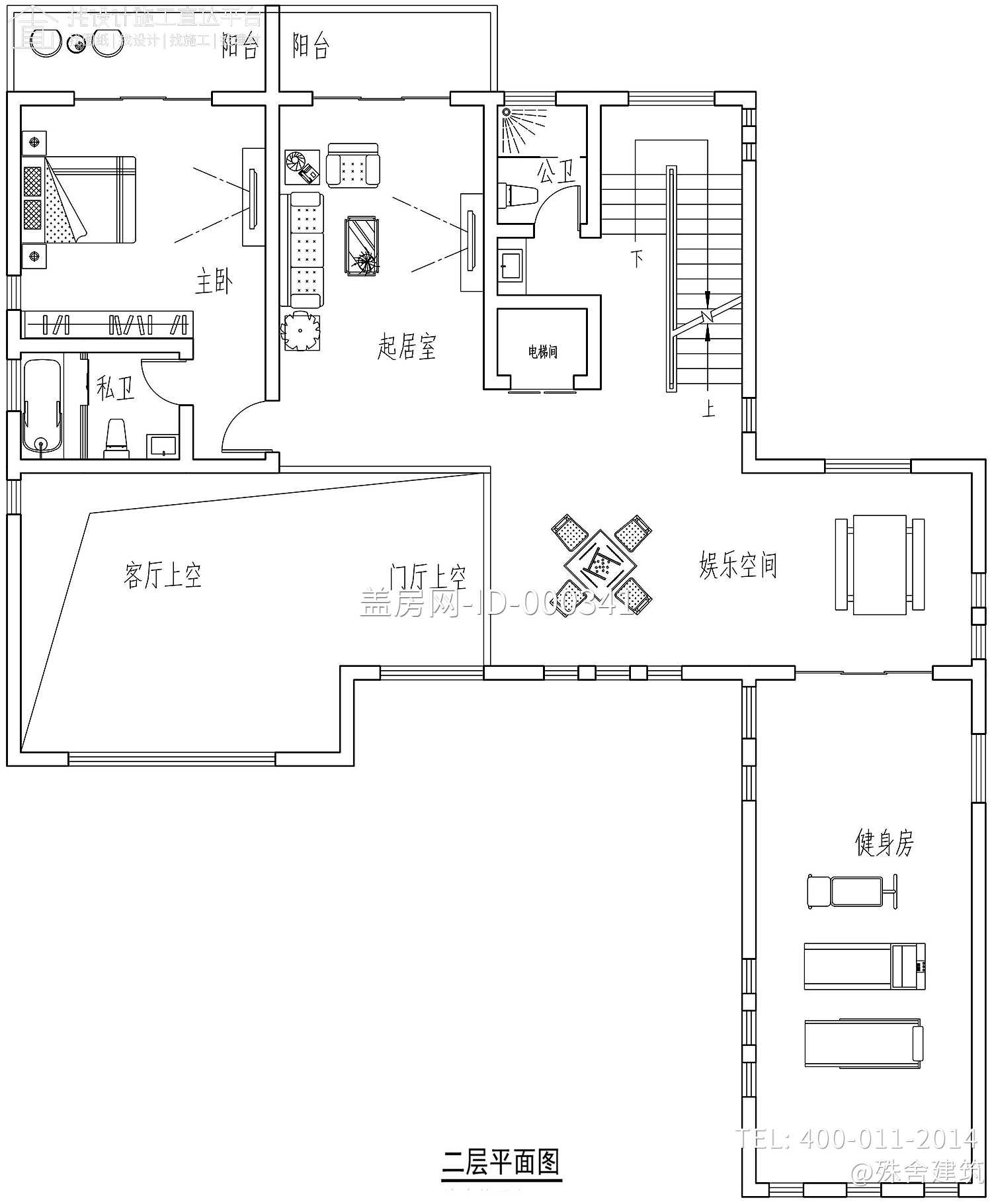 山西运城贾家中式别墅图纸