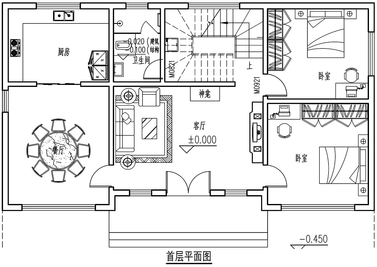 广西贵港谢家欧式别墅