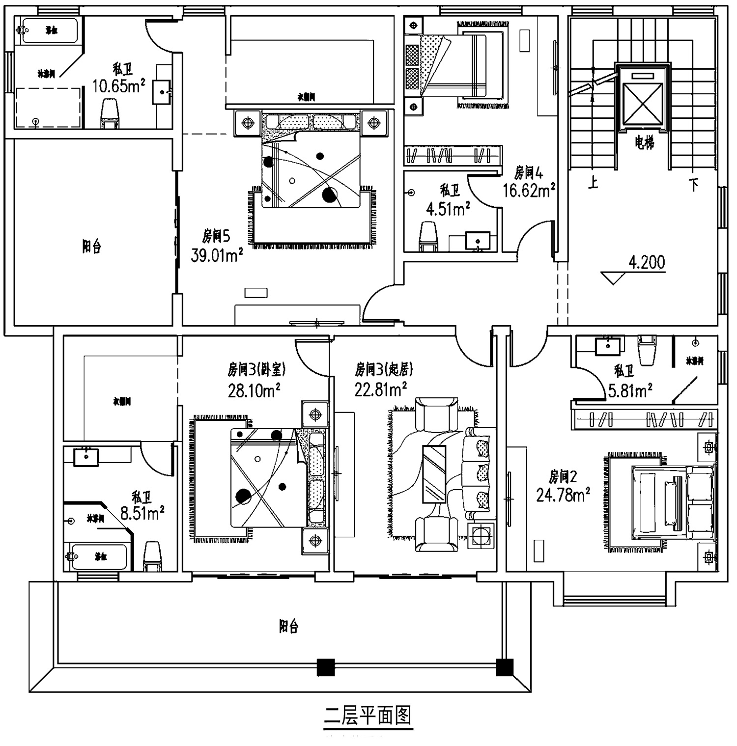 福建漳州黄家欧式别墅图纸