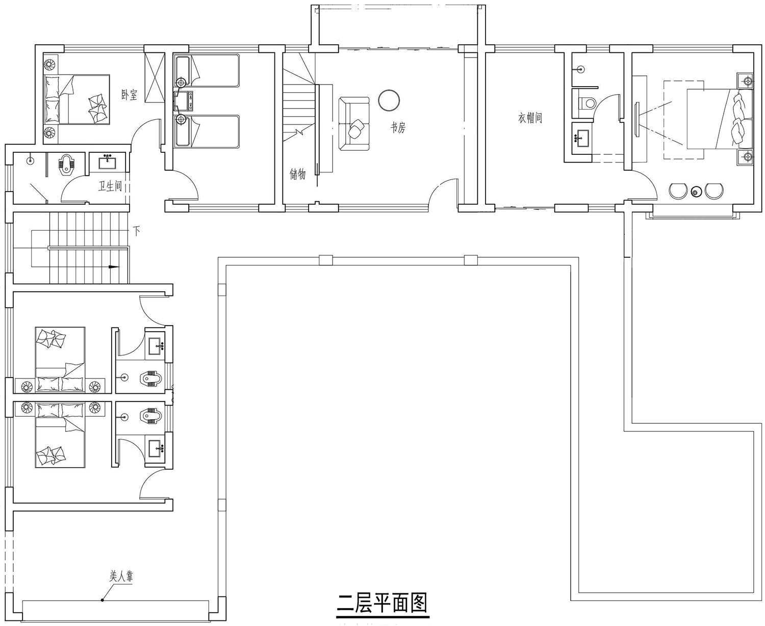 湖南长沙陶家新中式三合院