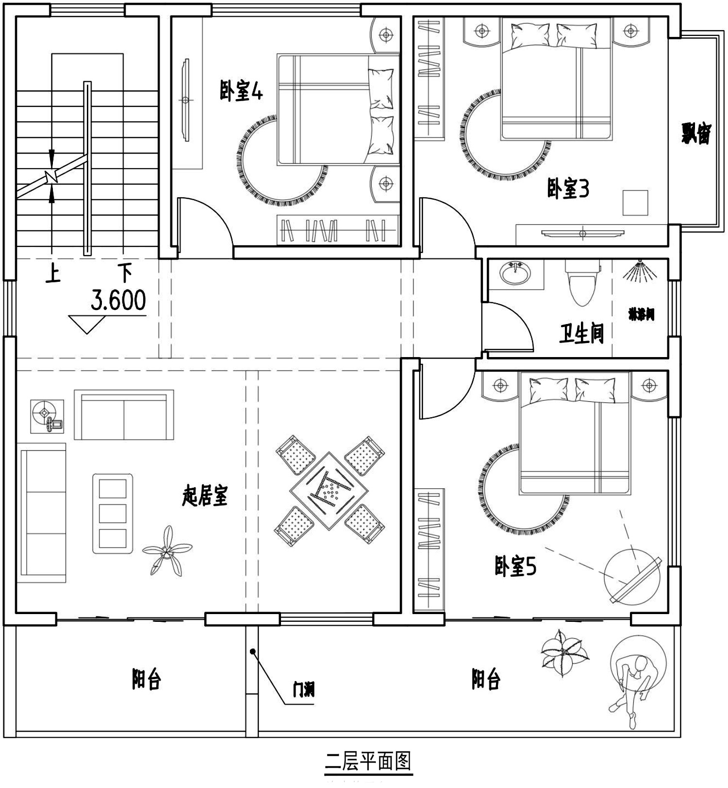 福建惠安庄家现代别墅图纸