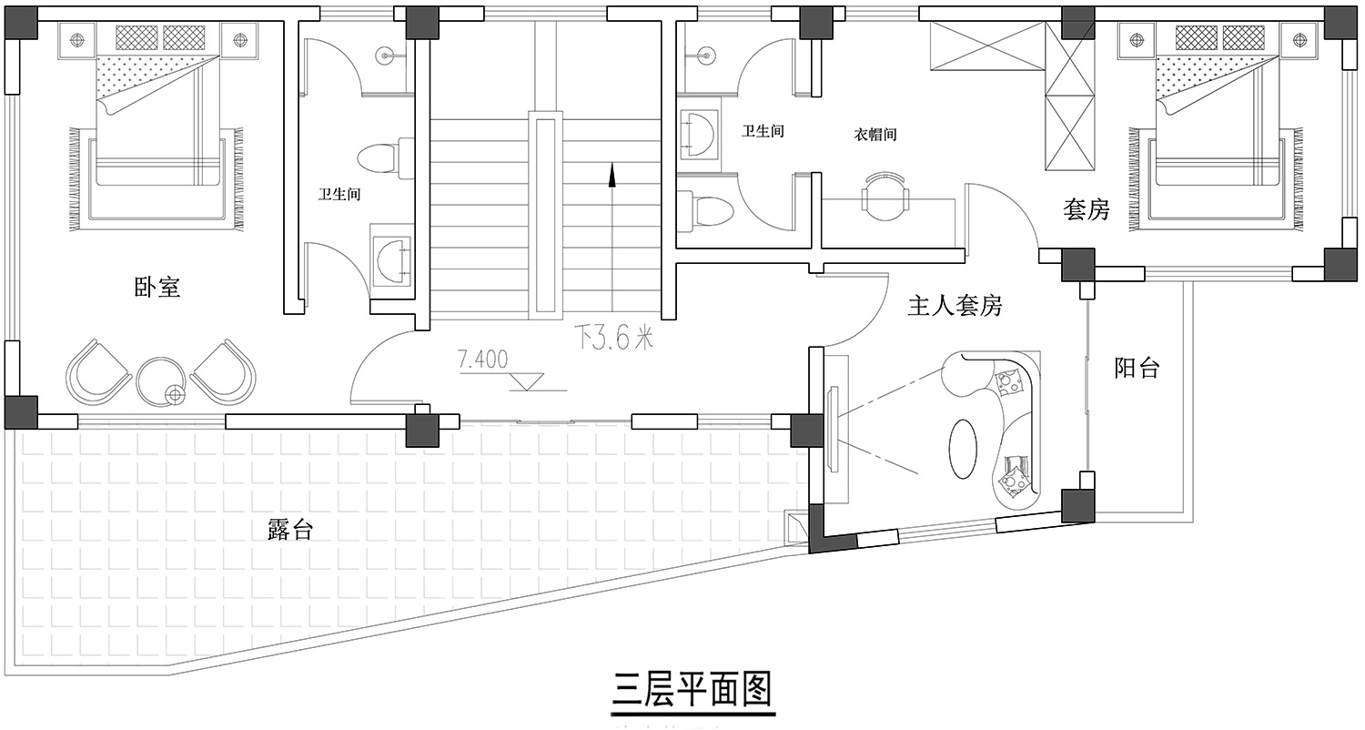广东江门谭家现代别墅