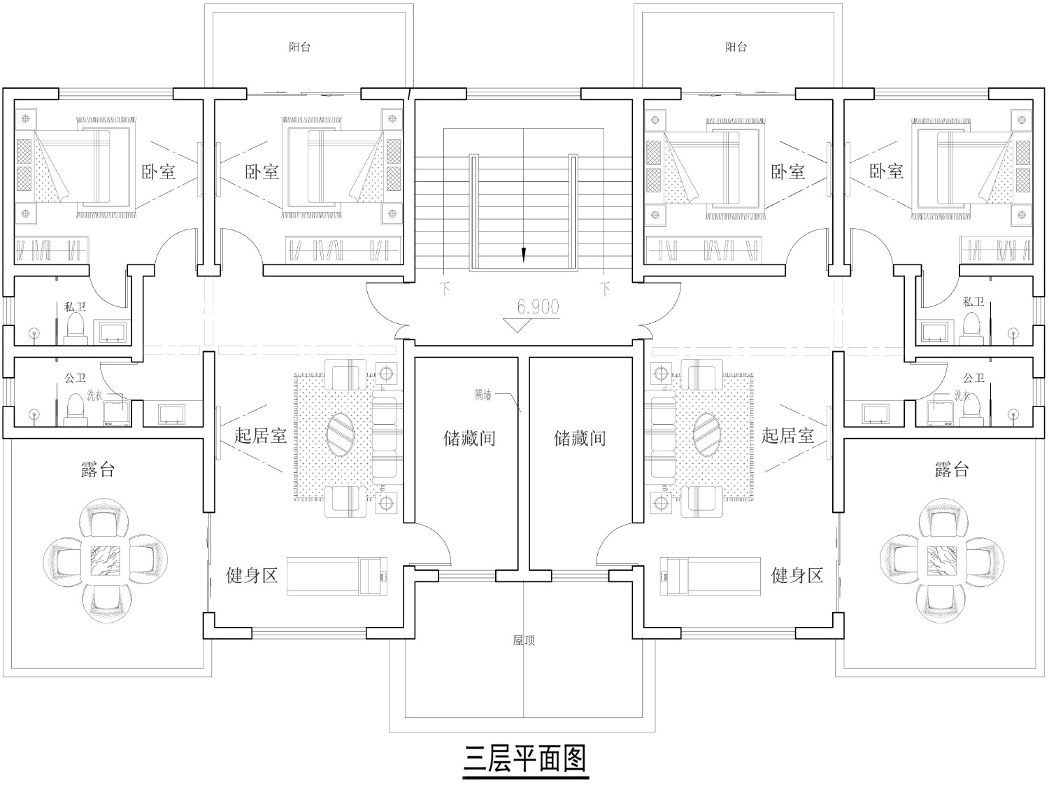 湖南邵阳李家新中式别墅