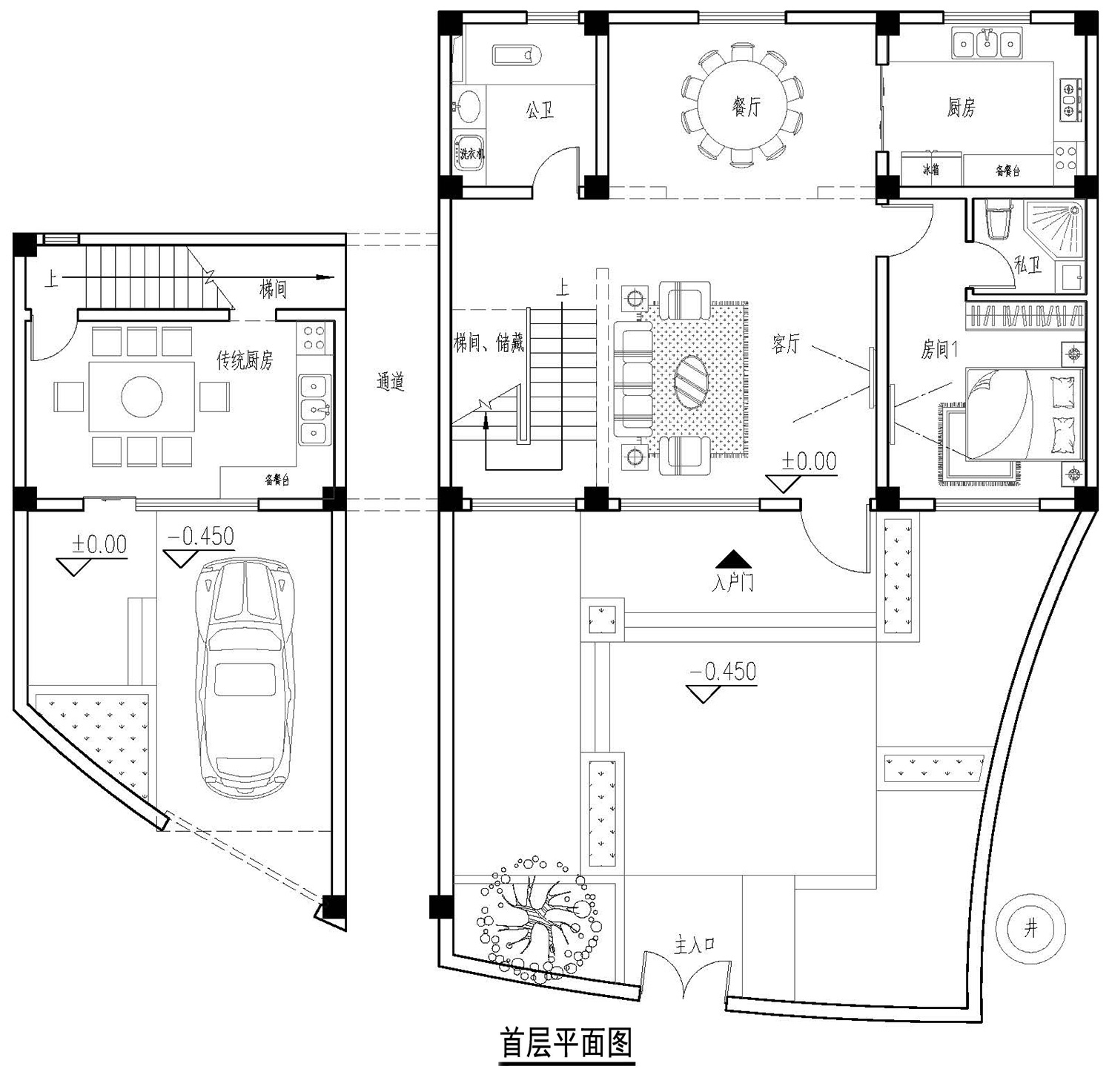 江西九江陈家新中式别墅