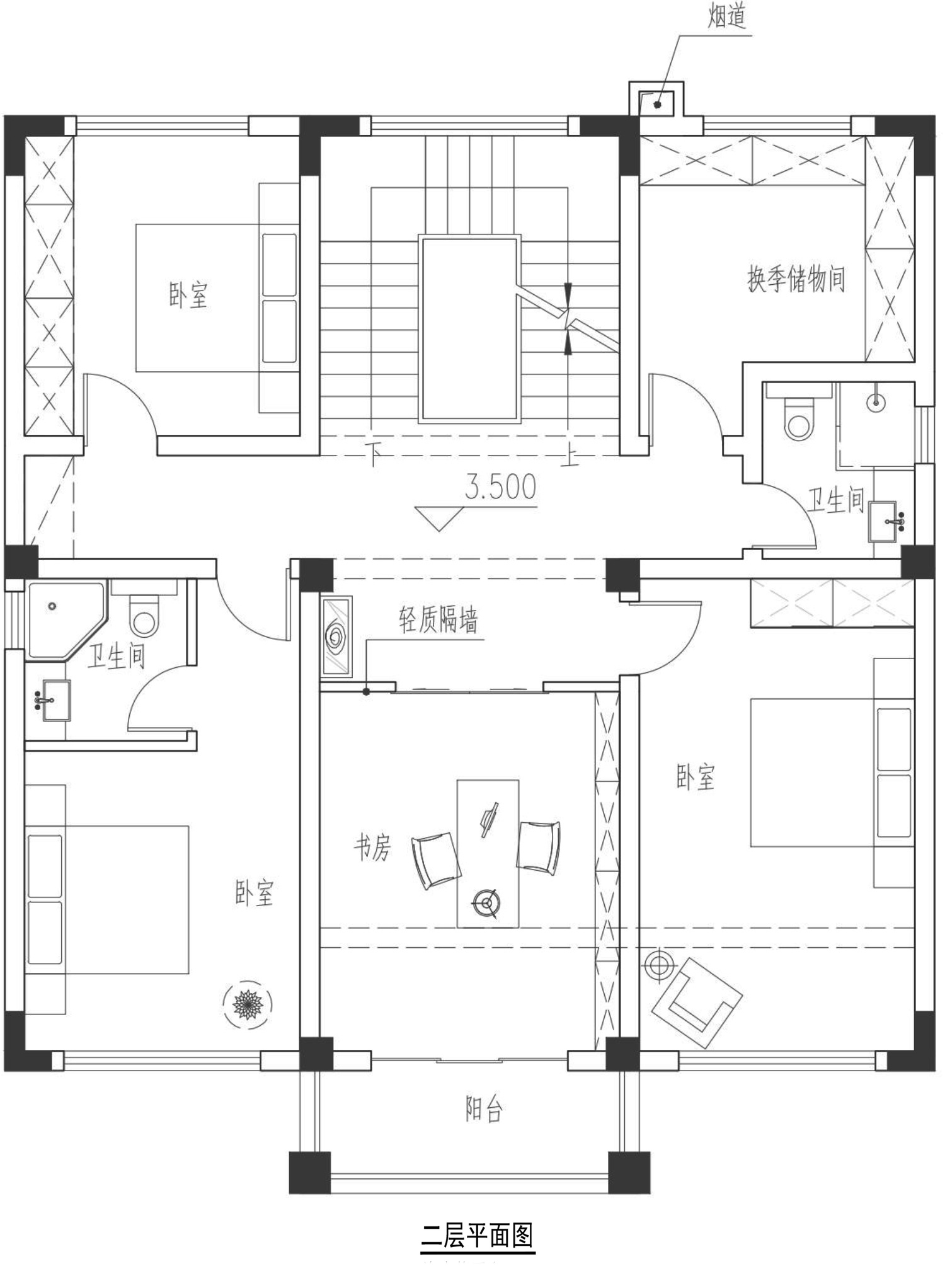浙江杭州李家新中式别墅