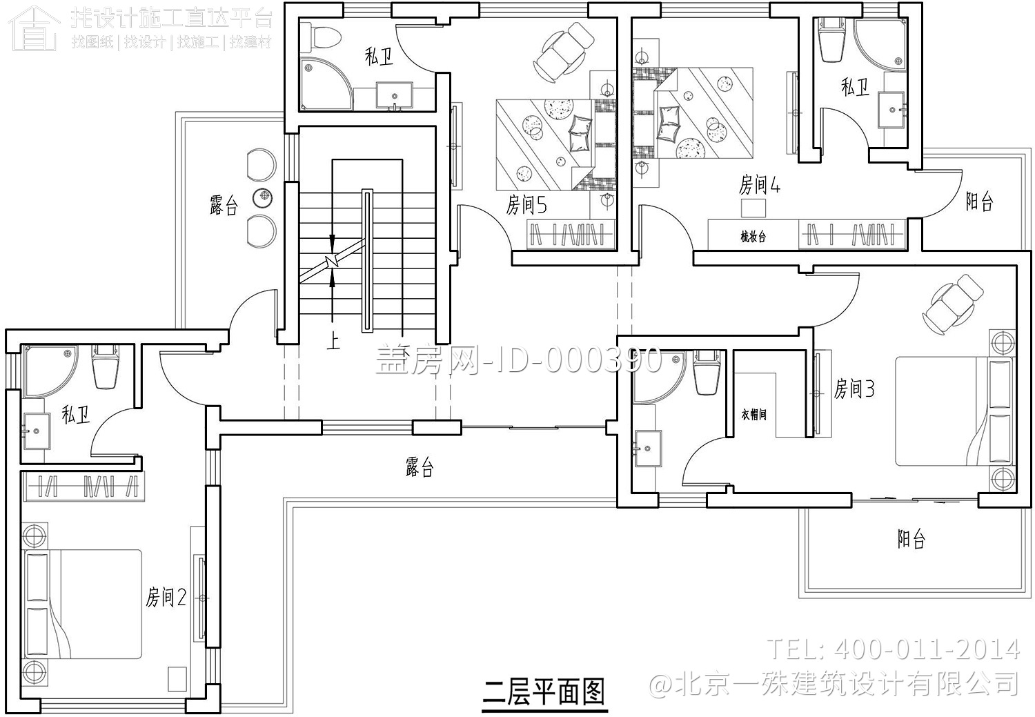 浙江杭州骆家中式别墅图纸