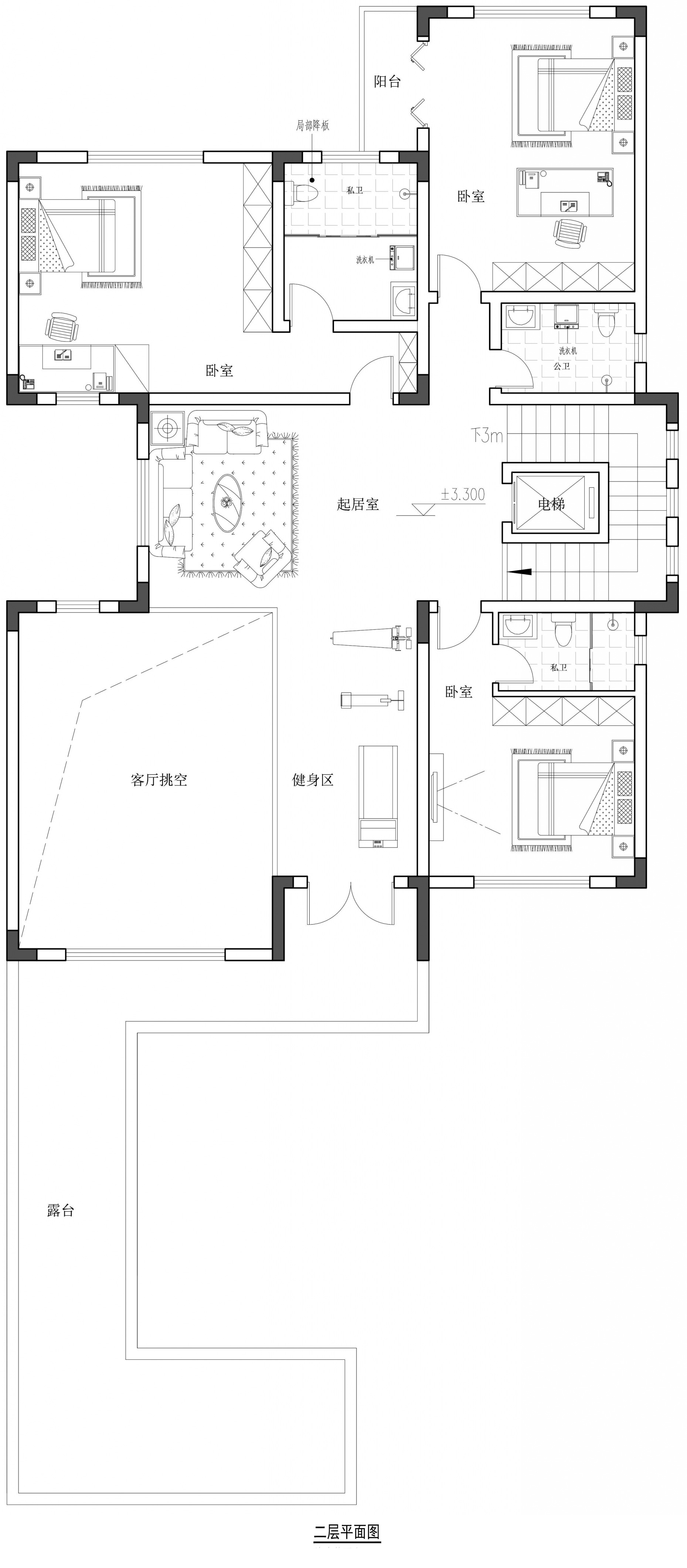 河北沧州金家现代别墅