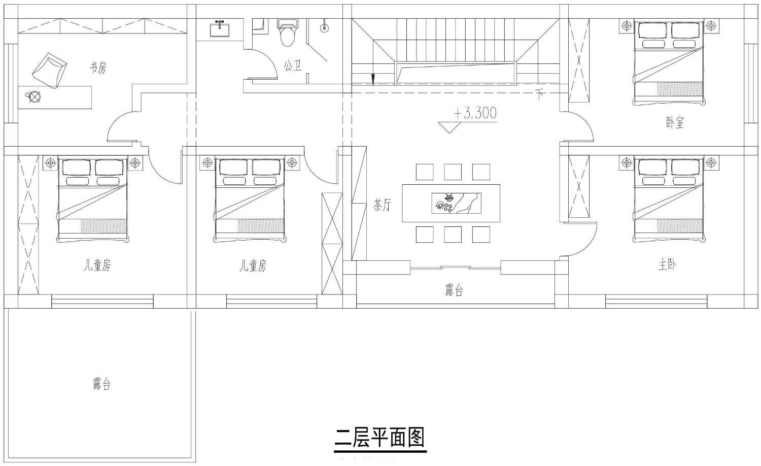 北京顺义龚家新中式别墅
