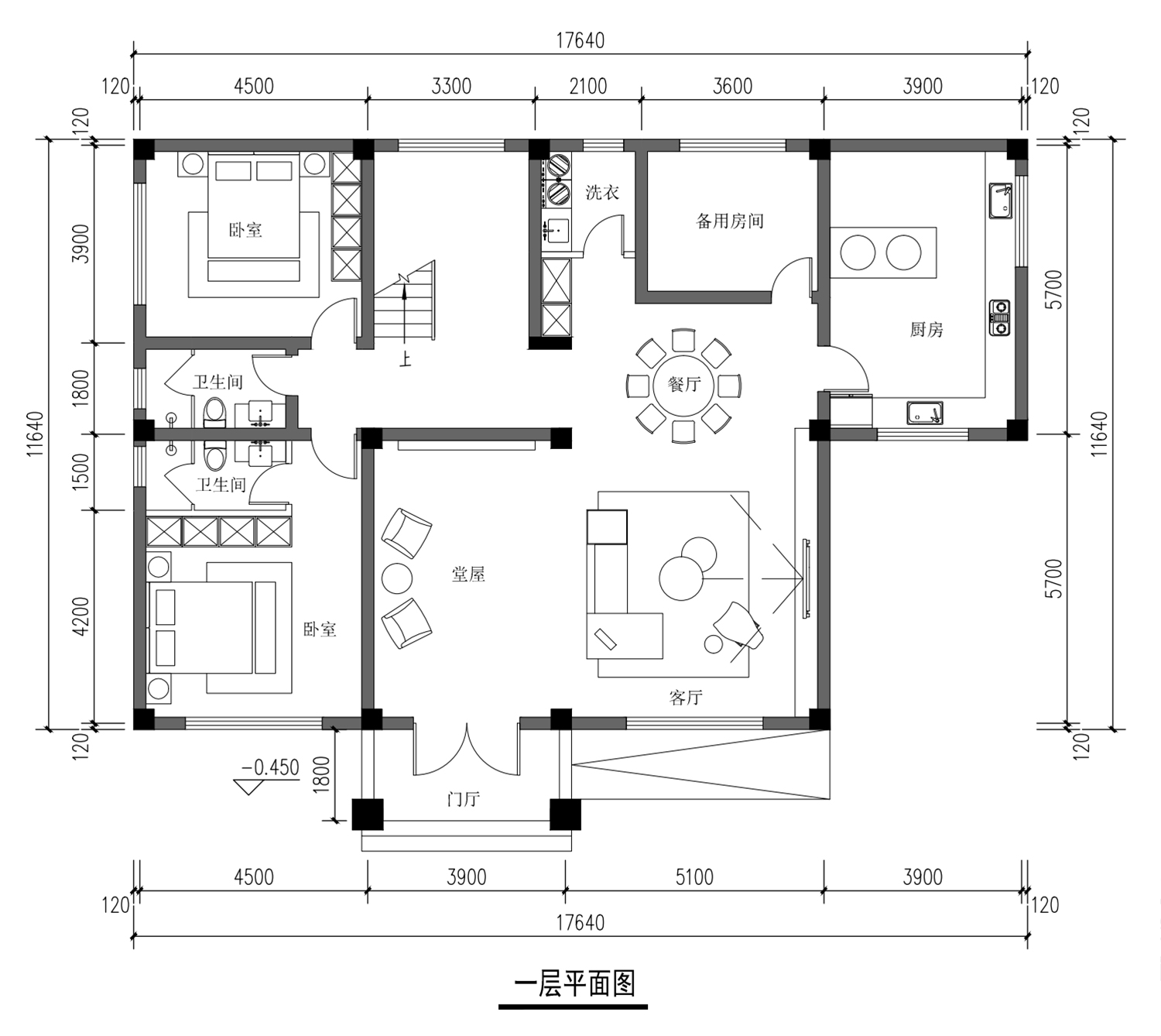 湖南常德黄家三层新中式别墅设计